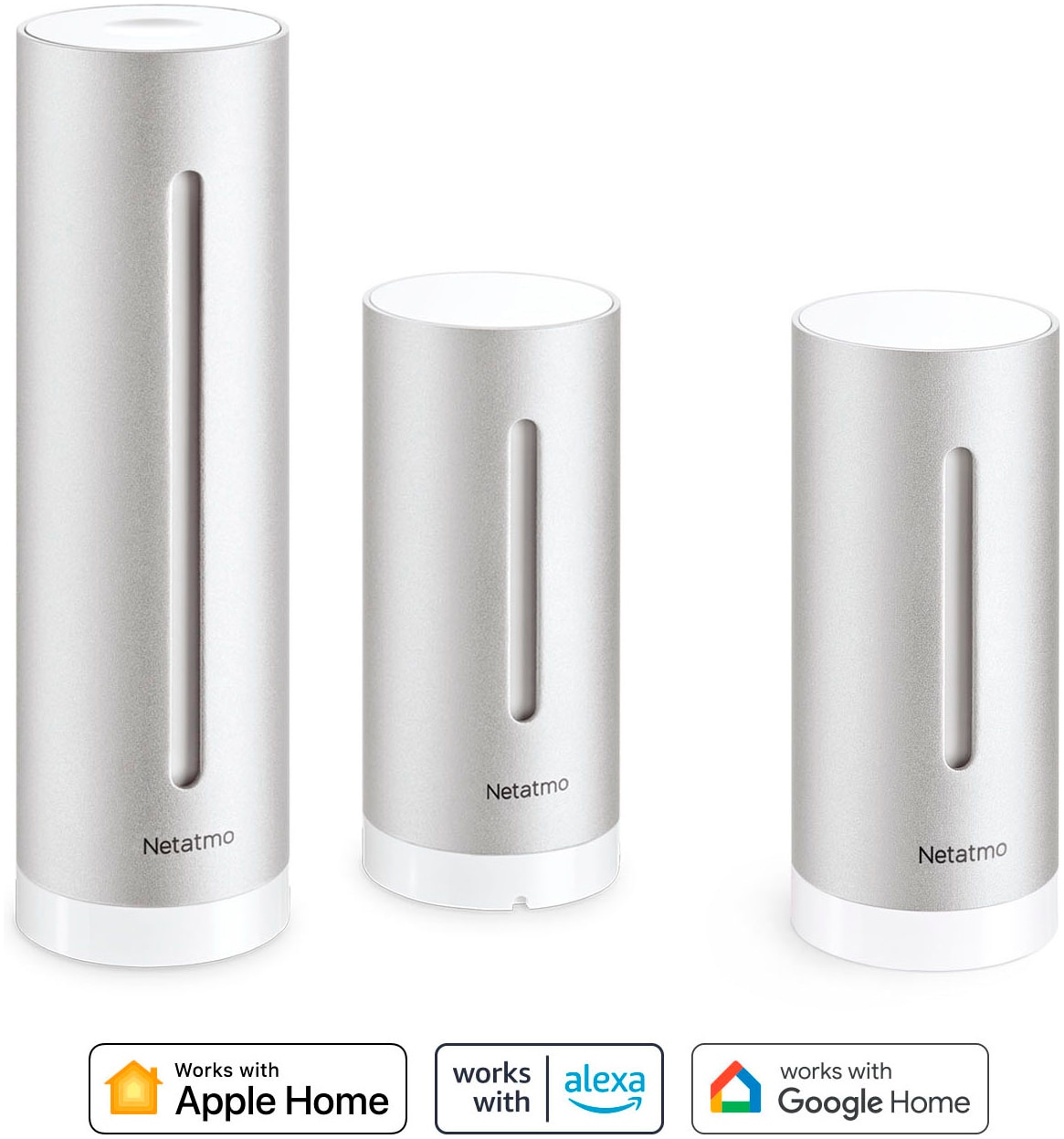 Netatmo Sensor »Wetterstation mit zusätzlichem Smarten Innenmodul«