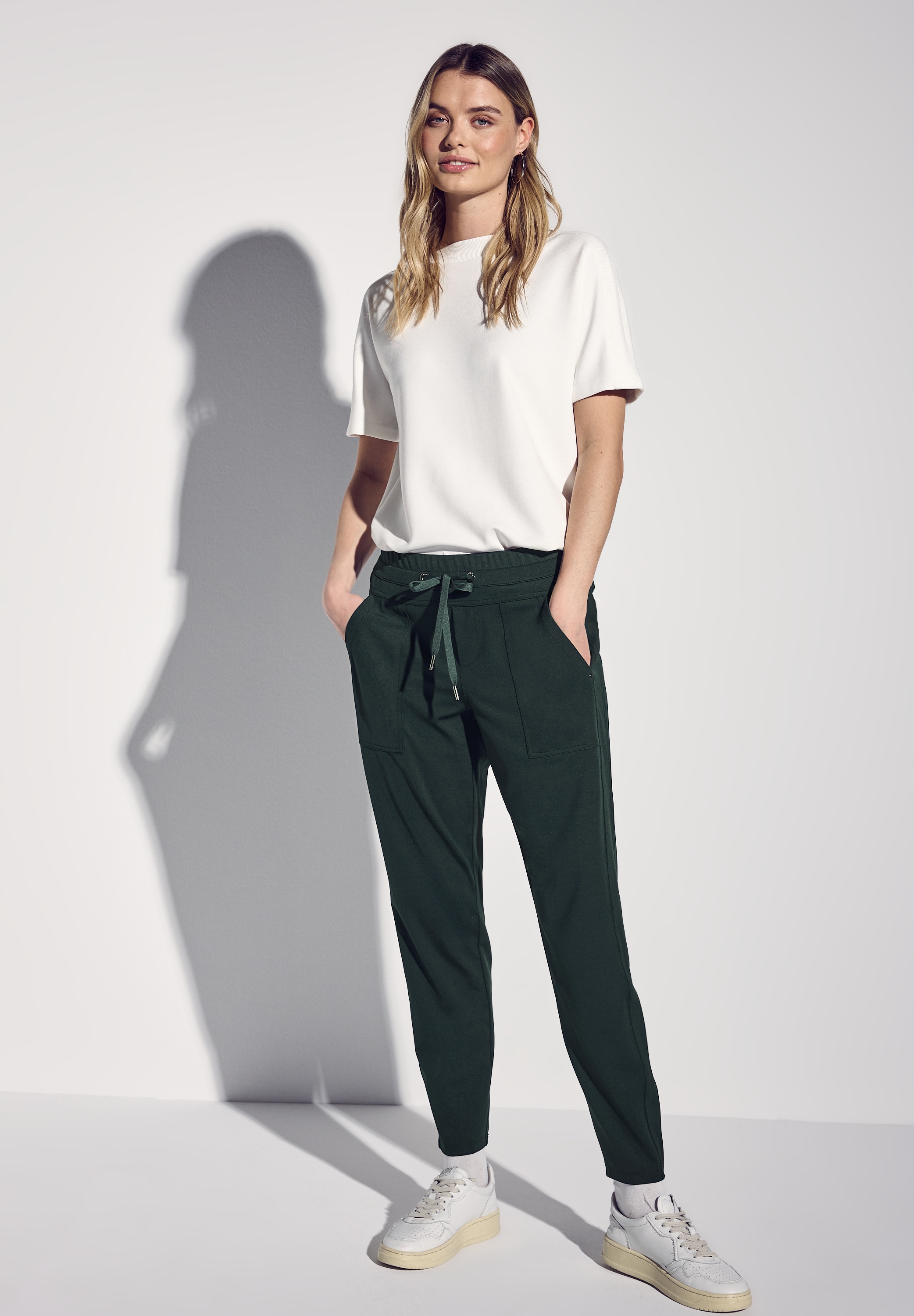 STREET ONE Stoffhose, Middle Waist
