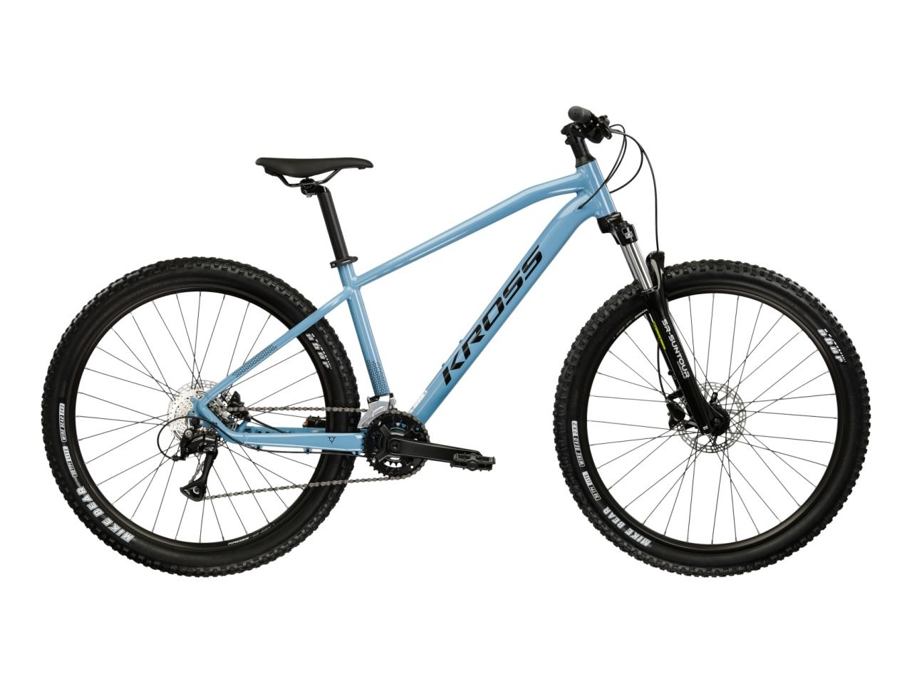 Thumbnail - Kross Mountainbike "KROSS Mountainbike Hardtail 29" Hexagon 4.0 blau 16 Gänge" 16 Gang Shimano ACERA M3020 Schaltwerk Ke...