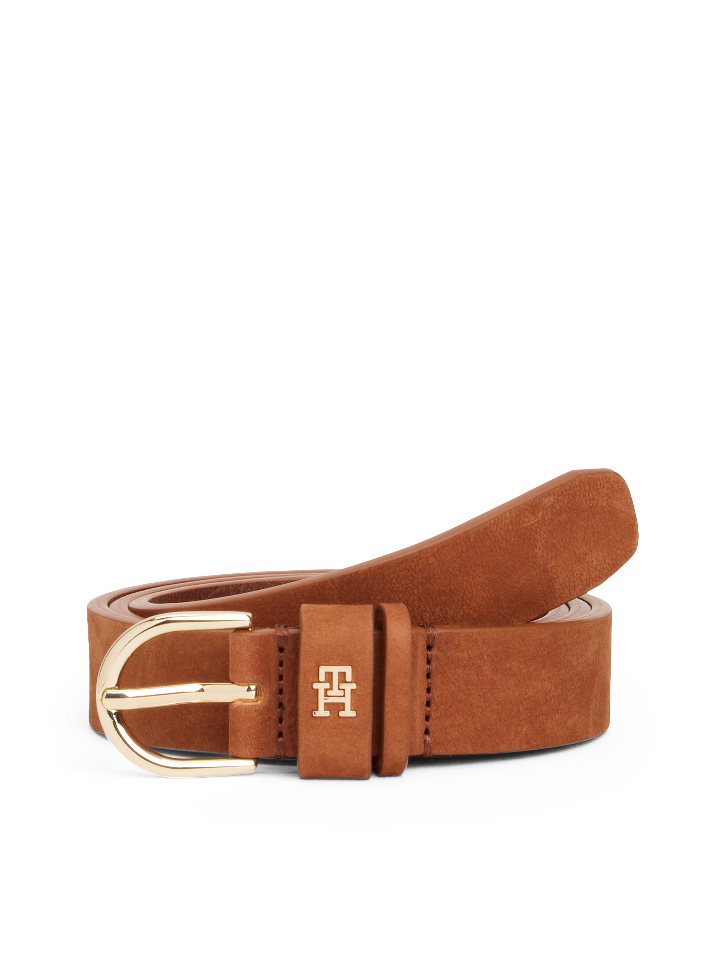 Tommy Hilfiger Ledergürtel »ESSENTIAL EFFORTLESS NUBUCK«, 3,5 cm, samtartig, leicht angeraut