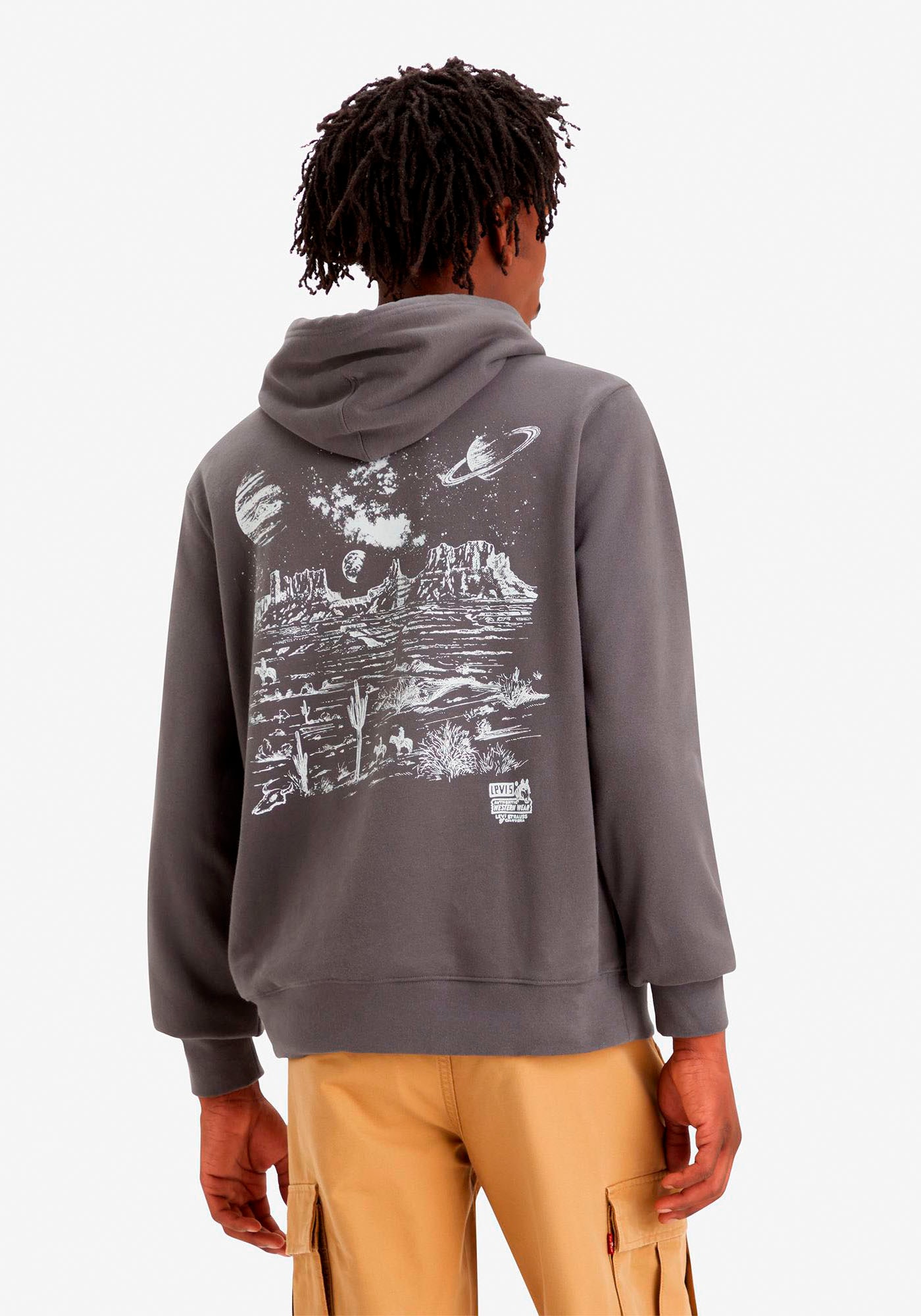 Levi's® Kapuzensweatshirt »STANDARD GRAPHIC HOODIE BLACKS«