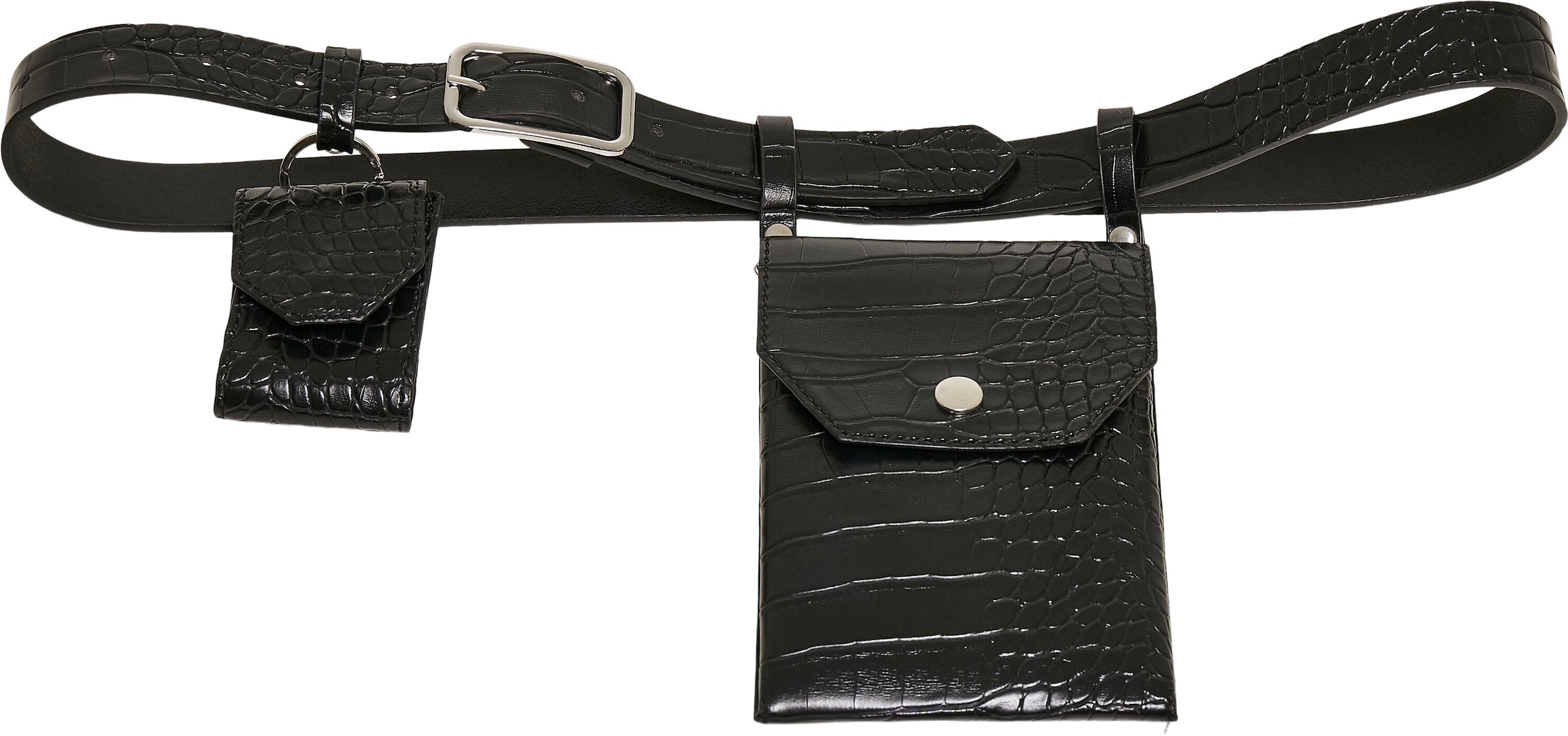 URBAN CLASSICS Hüftgürtel »Accessoires Croco Synthetic Leather Belt With  Pouch« online kaufen | BAUR