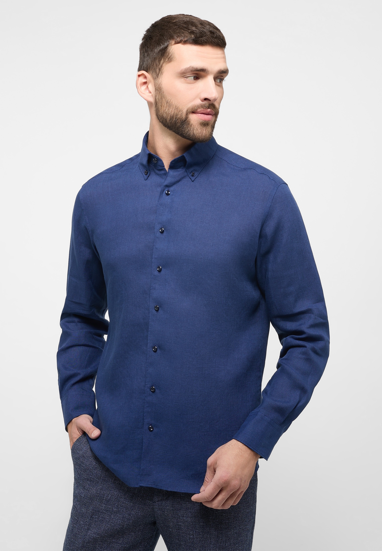 Eterna Langarmhemd "MODERN FIT" günstig online kaufen