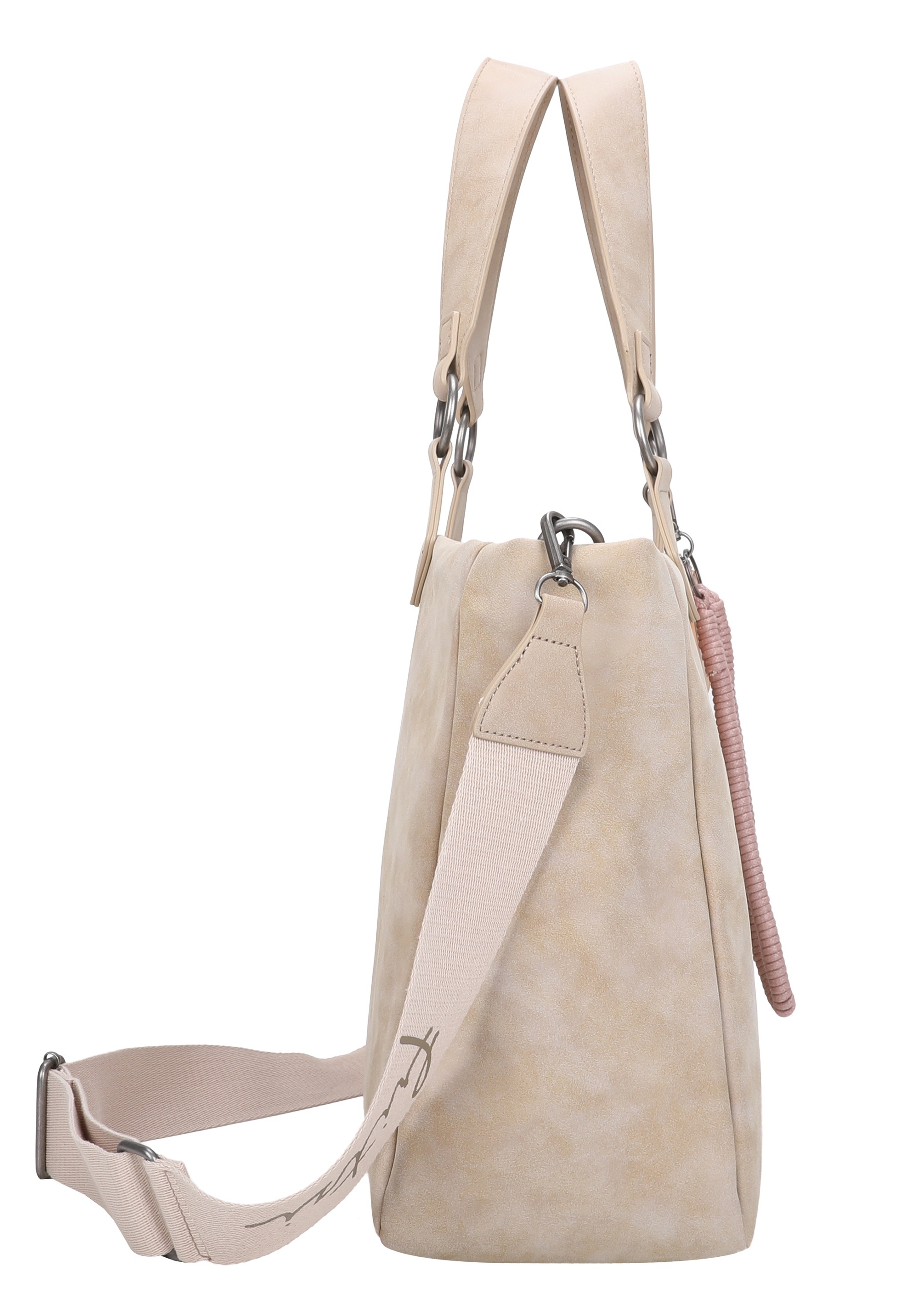 Fritzi aus Preußen Henkeltasche »Izzy Vintage«, mit Taschen-Anhänger und Schlüsselschlange
