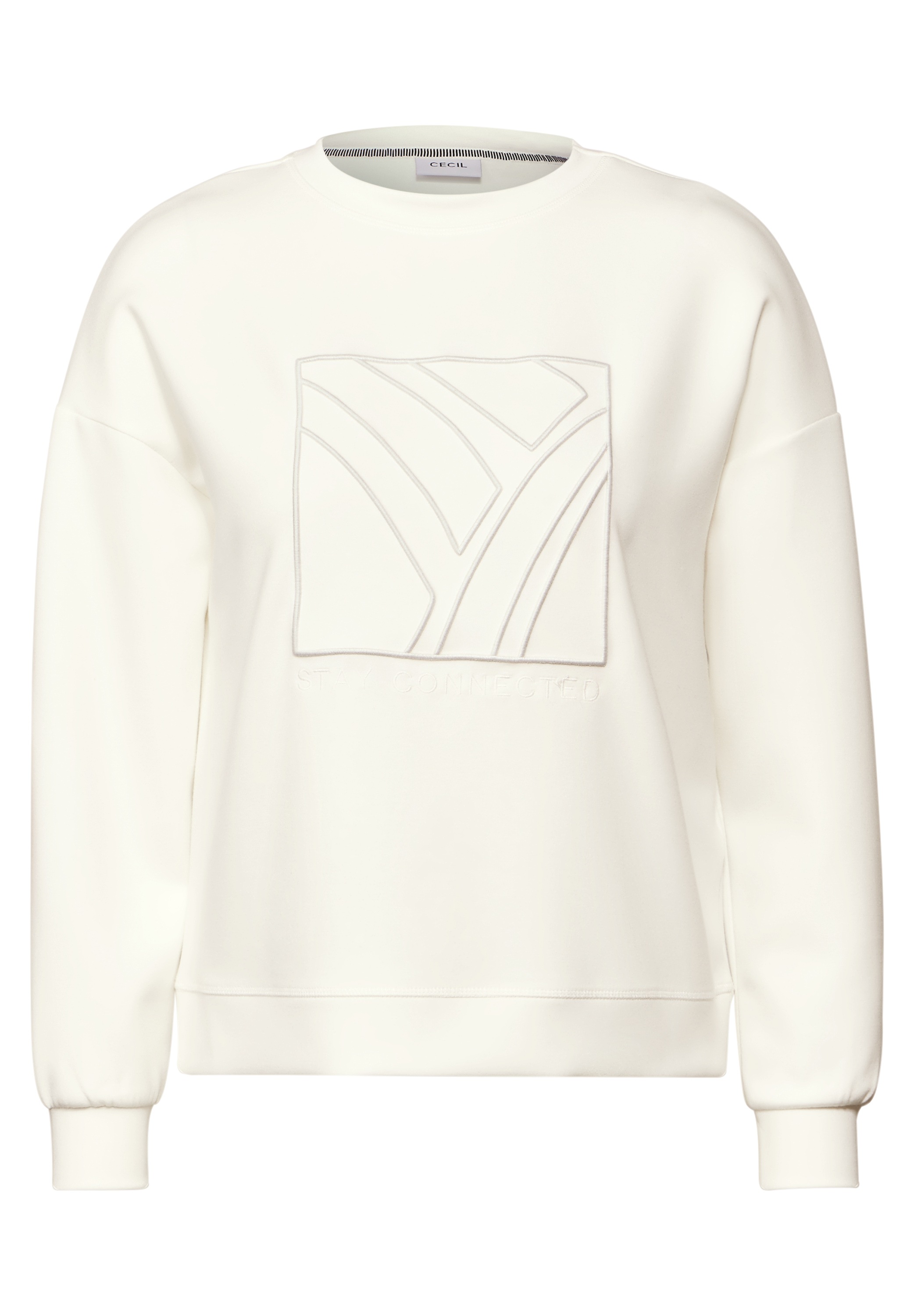 Cecil Sweatshirt, mit Rundhalsausschnitt
