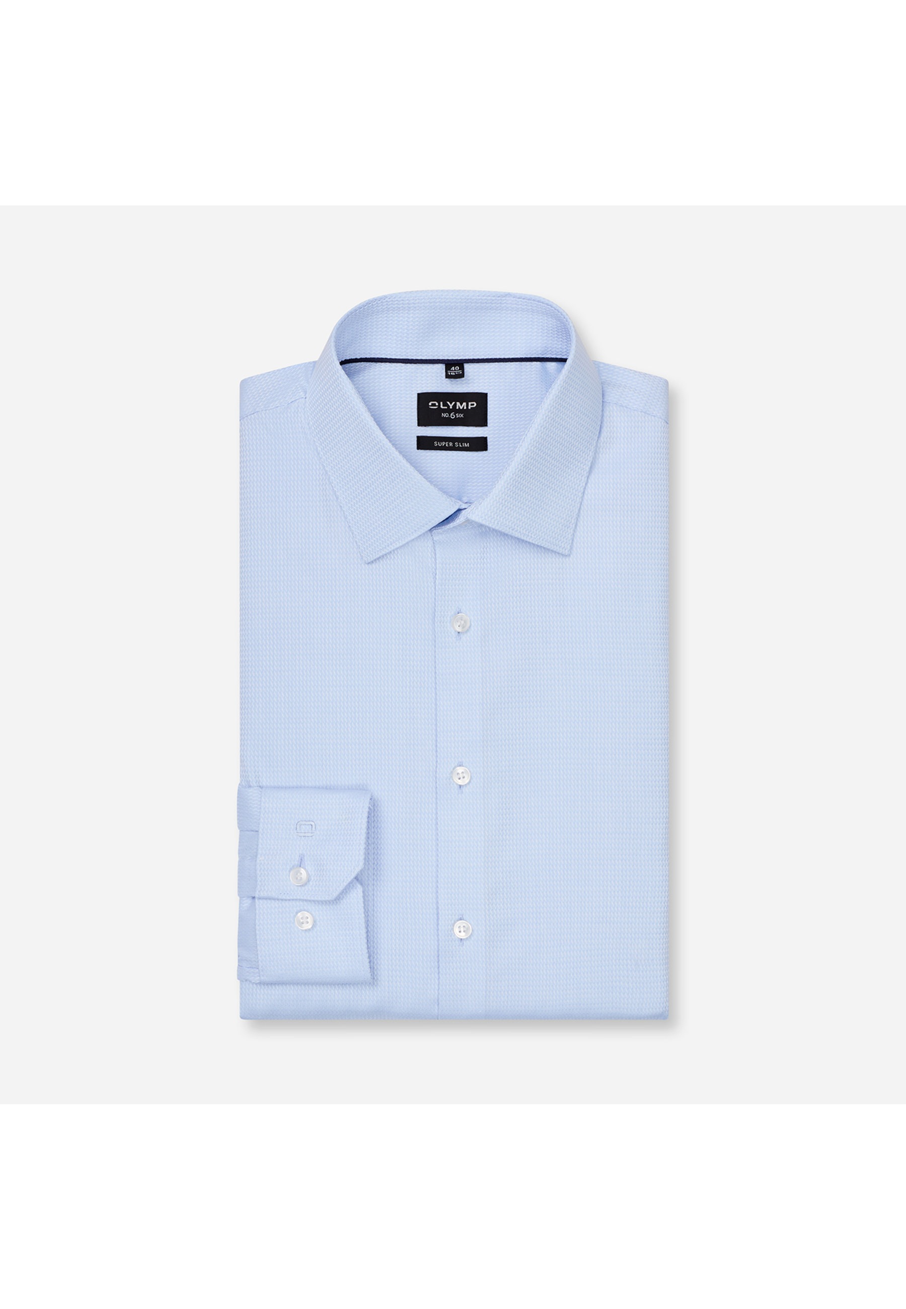 OLYMP No. Six Shirt Blue 42 3