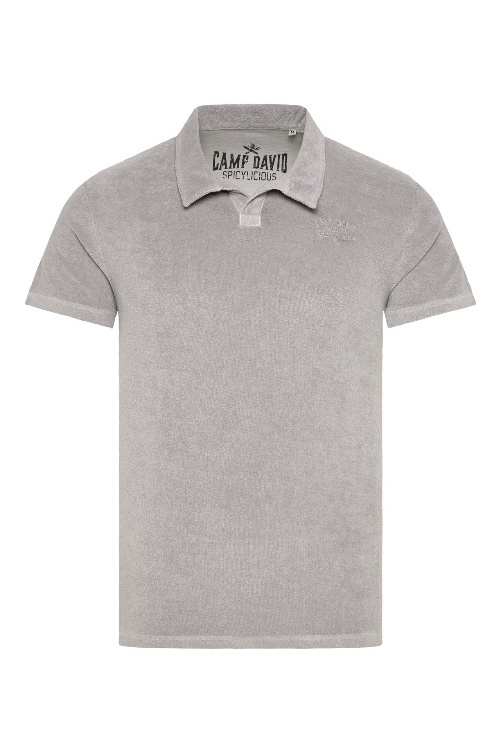 CAMP DAVID Poloshirt, mit Stickerei