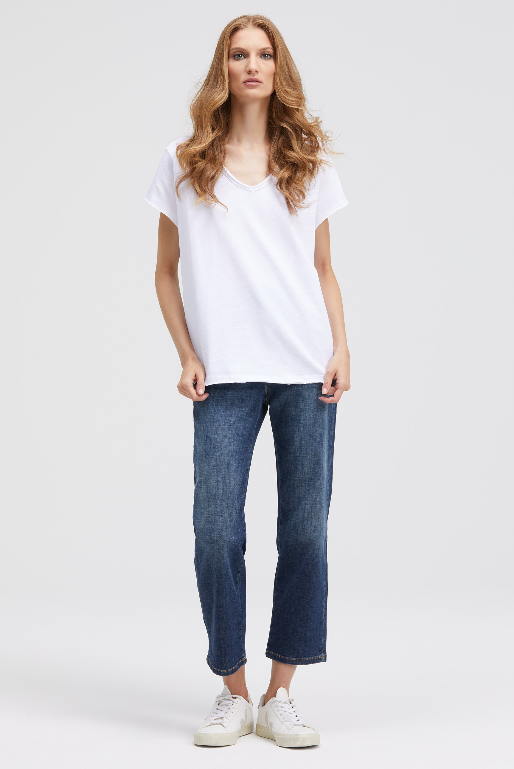 Smith & Soul V-Shirt, aus Baumwolle