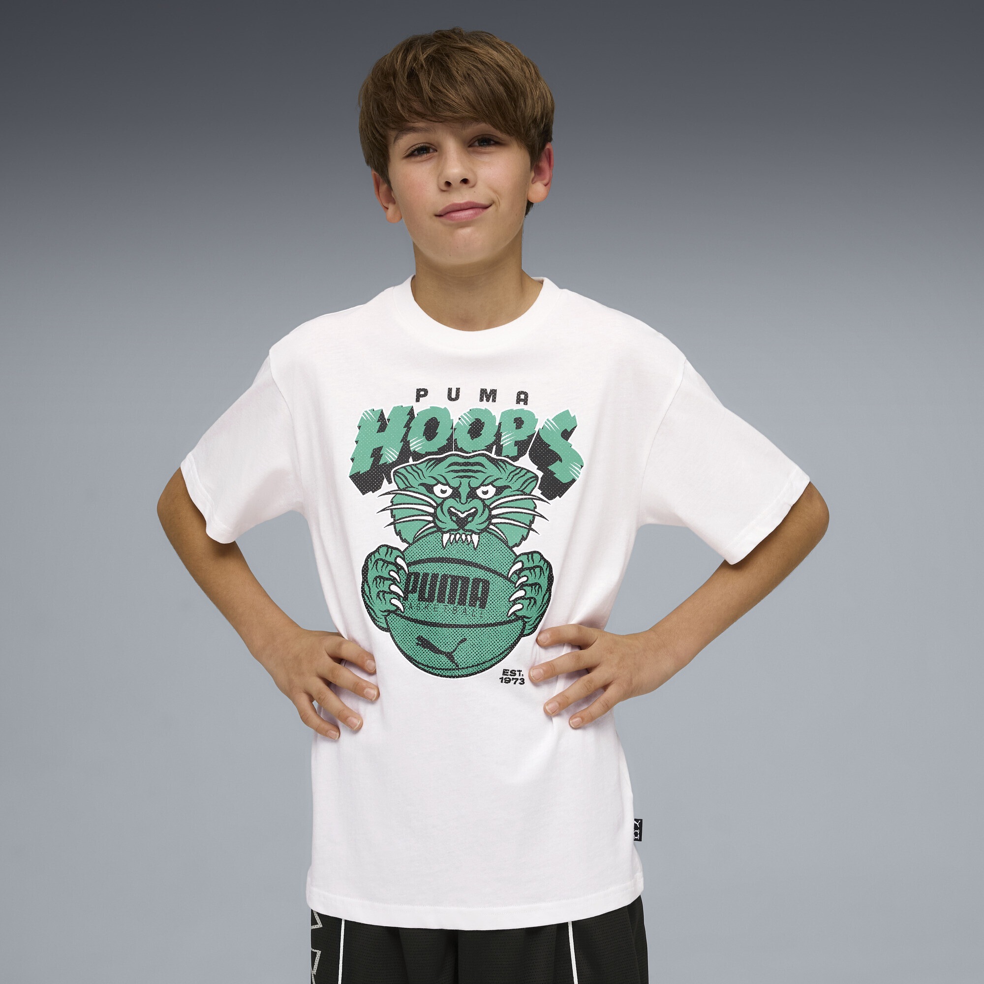 PUMA Trainingsshirt »Flagrant Foul Relaxed Basketball-T-Shirt Jungen«