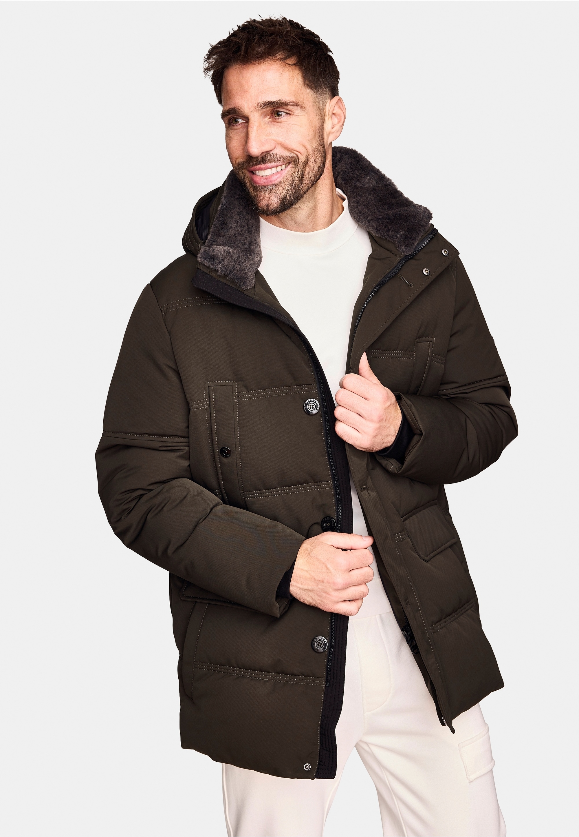 New Canadian Parka "DRY IQ", mit tollem Steppmuster günstig online kaufen