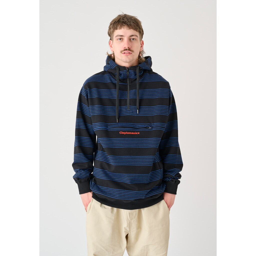 Cleptomanicx Kapuzensweatshirt »Lost Stripe«