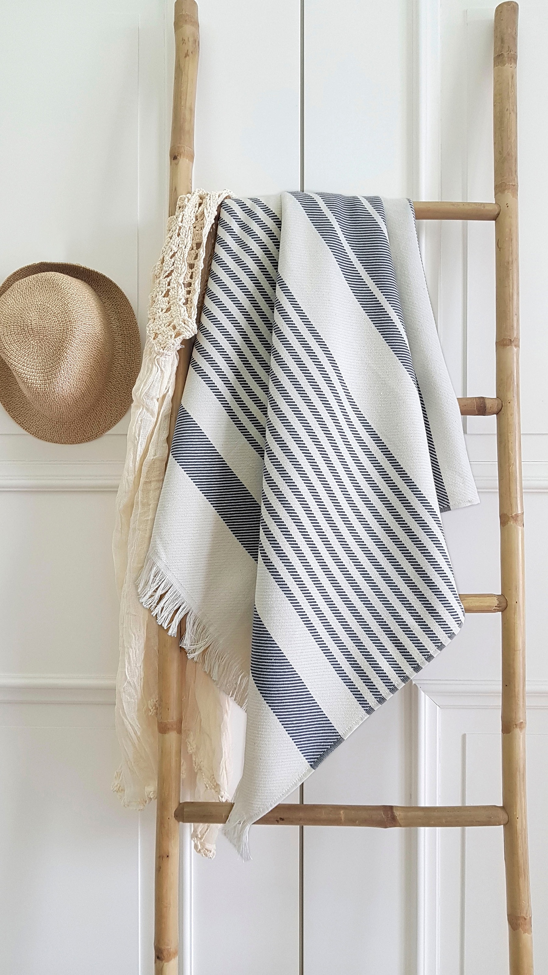 framsohn frottier Hamamtuch "Boho Living - Steifen Muster" 100x180, gestrei günstig online kaufen