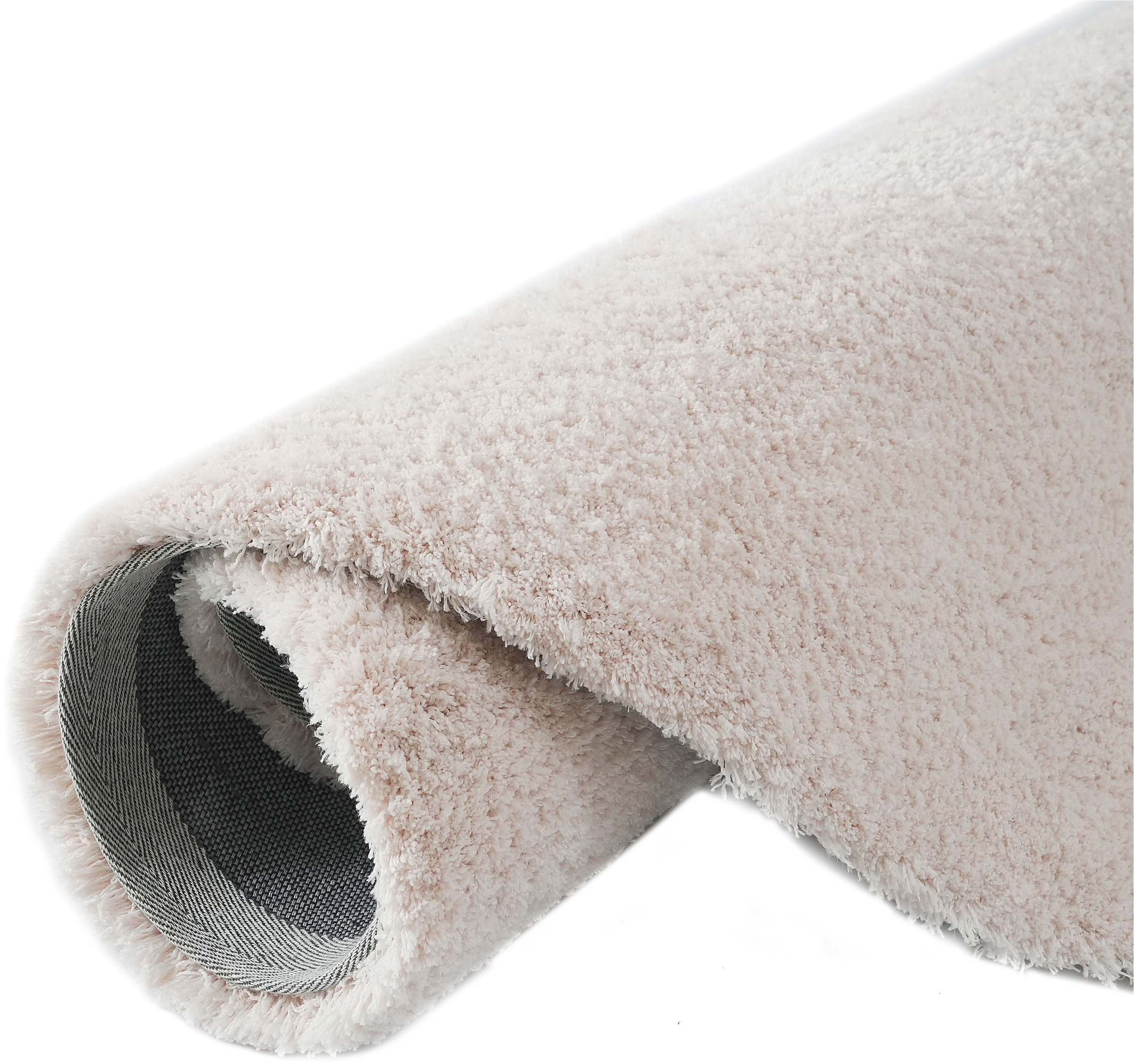 my home Hochflor-Teppich »Microfaser Teppich Magong, besonders weich, sehr feiner Flor«, rund, 25 mm Höhe, unifarben, weiche Teppiche, Wohnzimmer, Schlafzimmer, Kinderzimmer