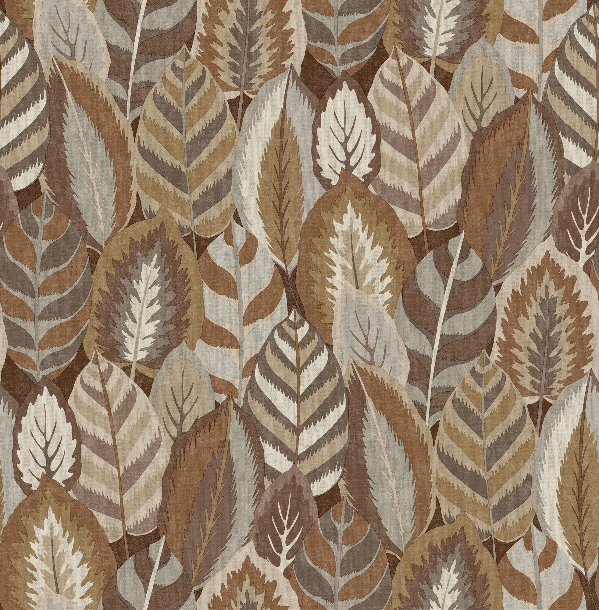 Thumbnail - Sublime Vliestapete "ARTY LEAVES" botanisch geprägt Design Tapeten