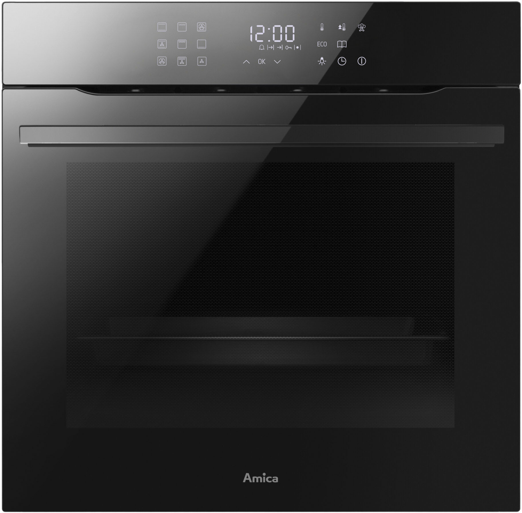 Amica Backofen "EBX 944 670 S" mit 2-fach-Teleskopauszug mit Steam Clean Bequemes Backen mit viel Komfort und einfacher Reinigung