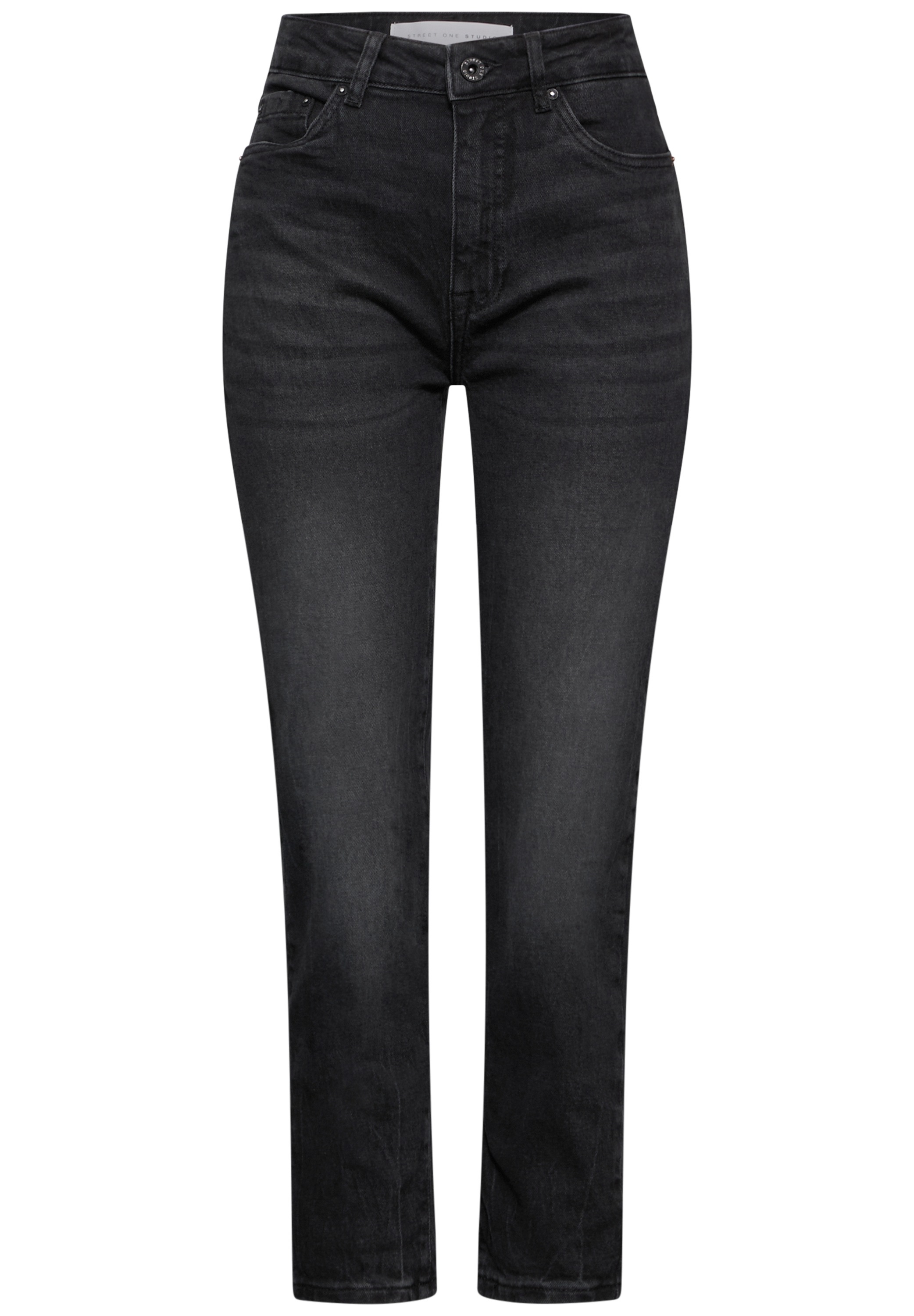 STREET ONE STUDIO 7/8-Jeans, High Waist
