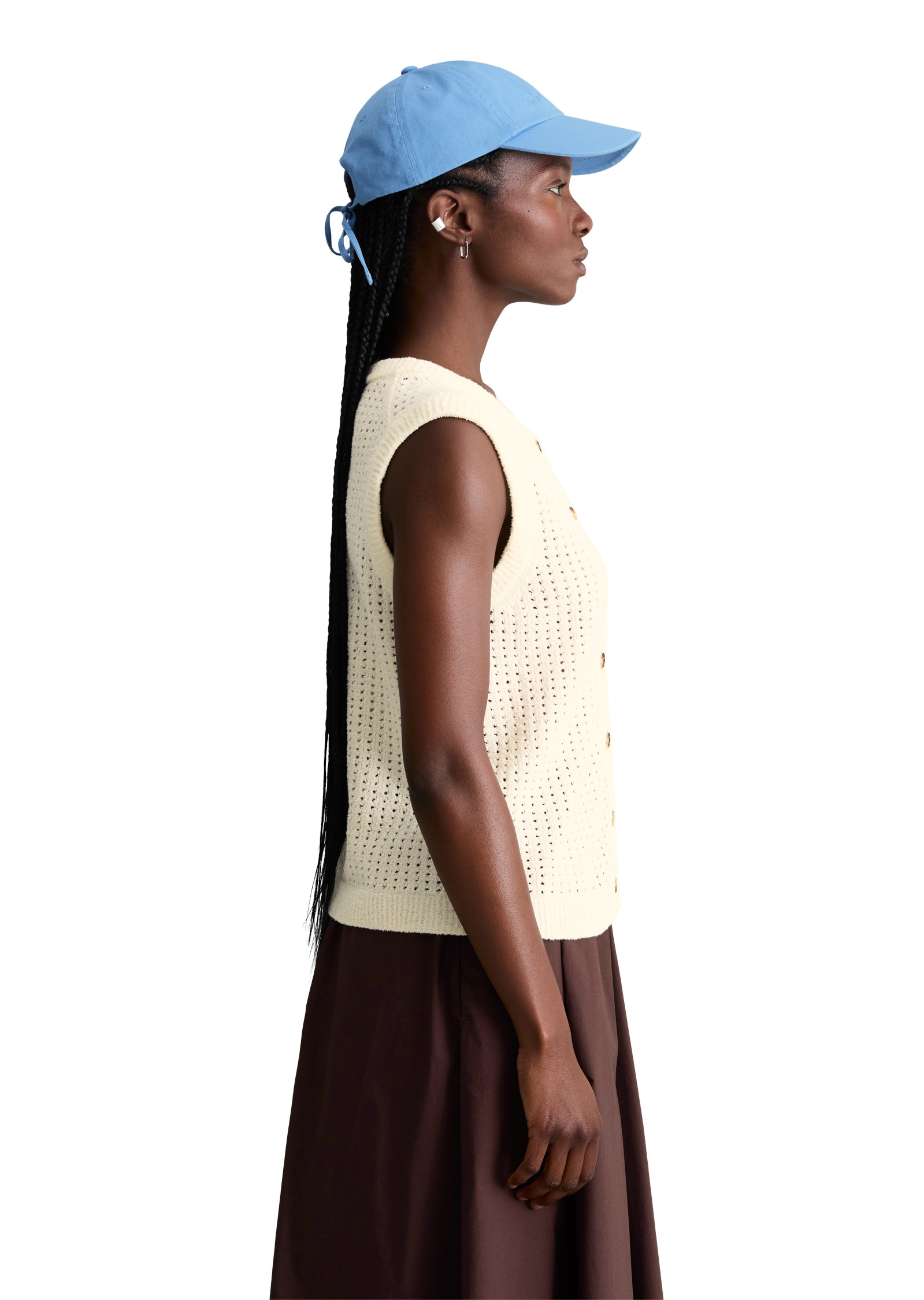 Marc O'Polo DENIM Strickweste »aus weichem Organic Cotton-Mix«