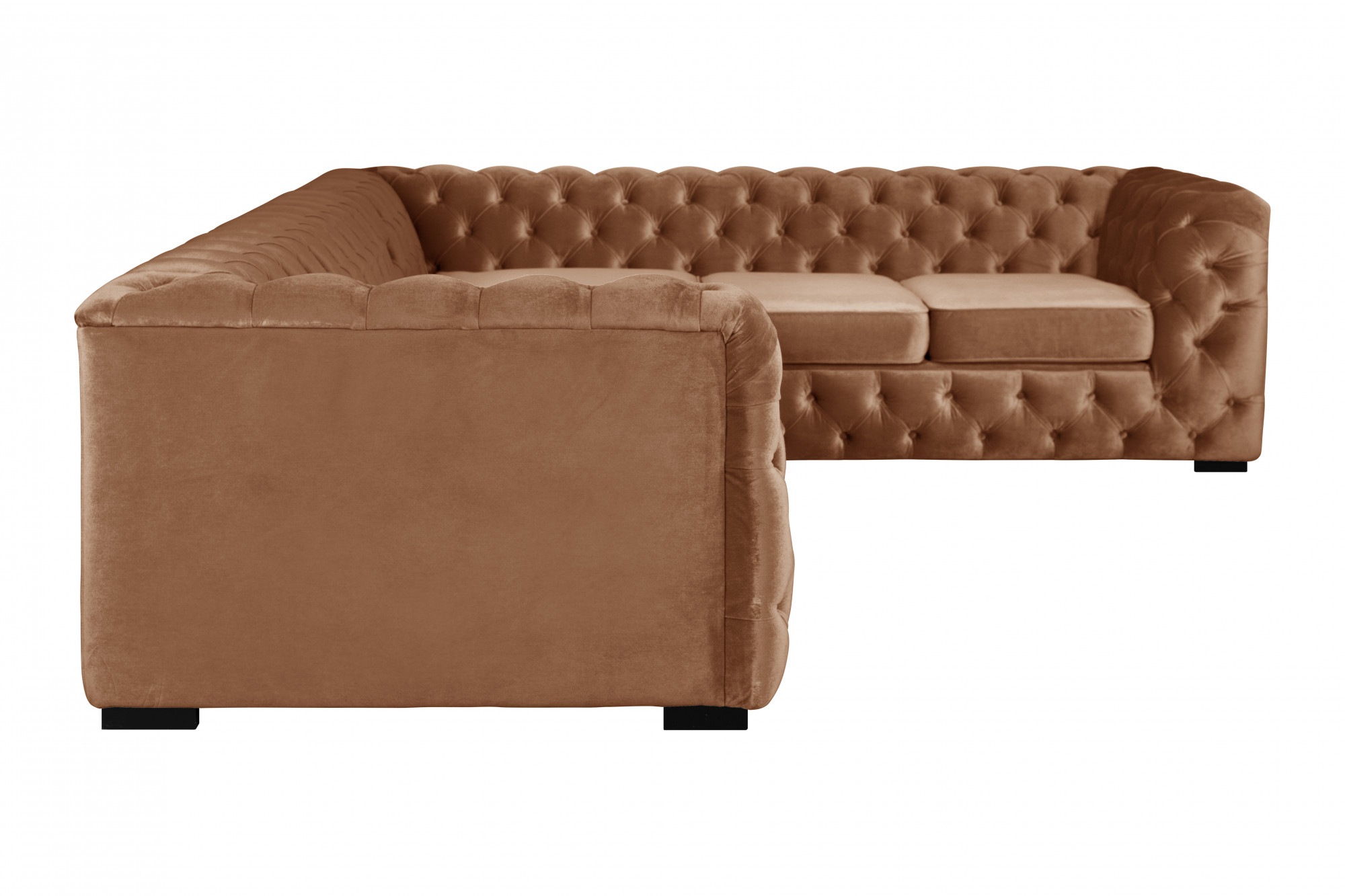 Guido Maria Kretschmer Home&Living Chesterfield-Sofa »KALINA L-Form«, hochwertig Chesterfield-Ausführung