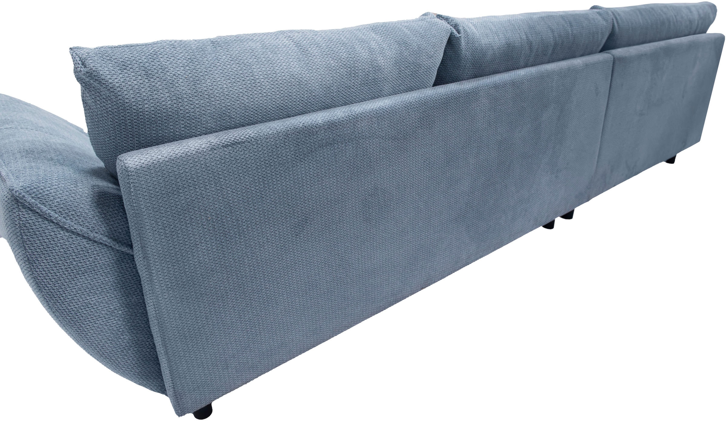 exxpo - sofa fashion Ecksofa »Biarritz modern und elegantes Mega Sofa mit tollem Sitzkomfort, L-Form«, XXL– Longchair Ecke in hochwertiger Verarbeitung, Stellmaße 324x203cm