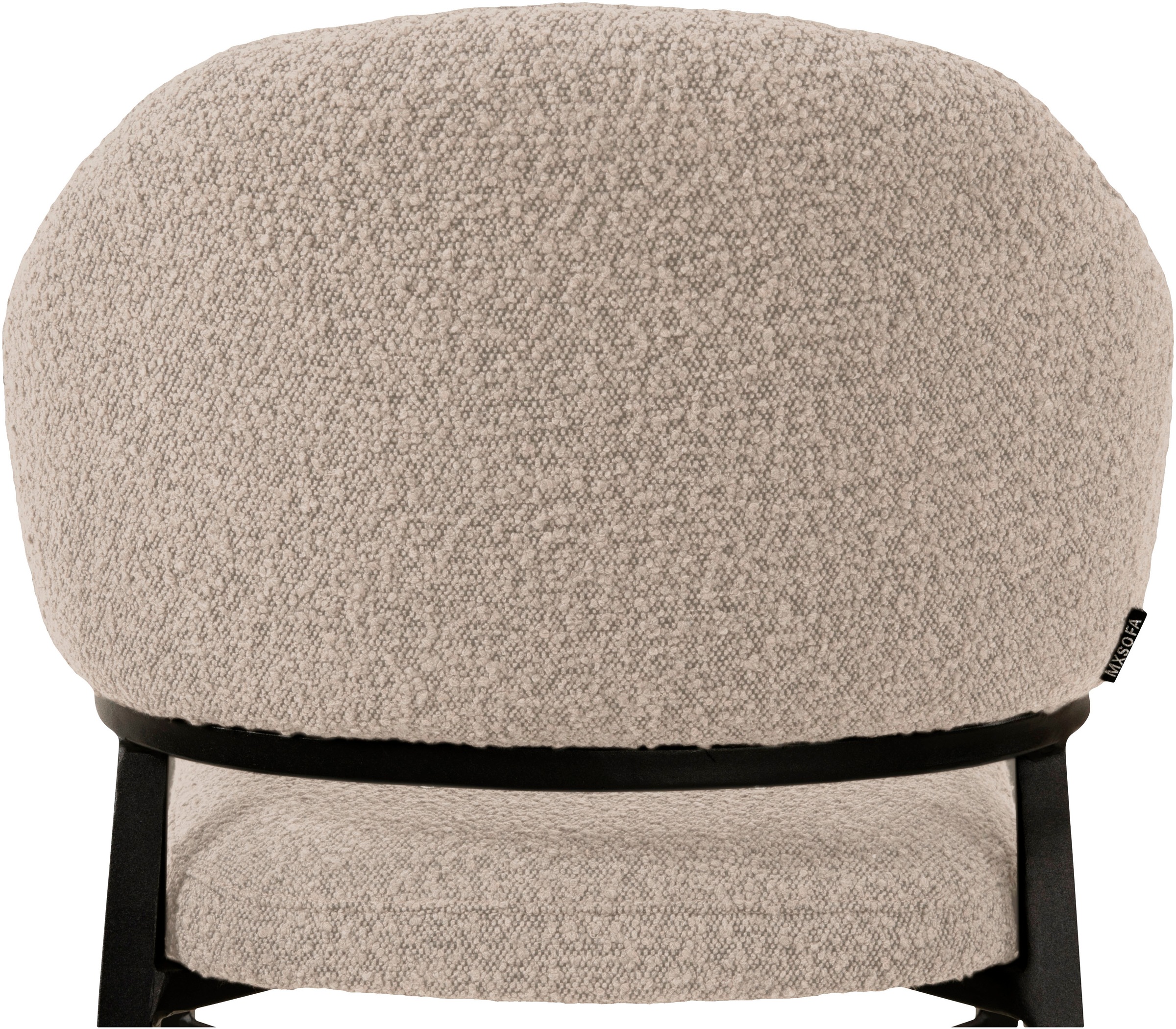 OMG Design Armlehnstuhl »Roma«, (Set), 1 St., Stoff, bequemer Esszimmerstuhl, Polsterstuhl mit Bouclé Bezug