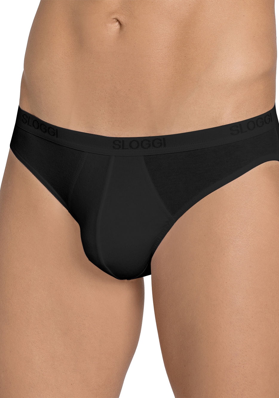 sloggi Slip "men Basic Mini 2P", (2er Pack), elastischer, weicher Taillenbu günstig online kaufen