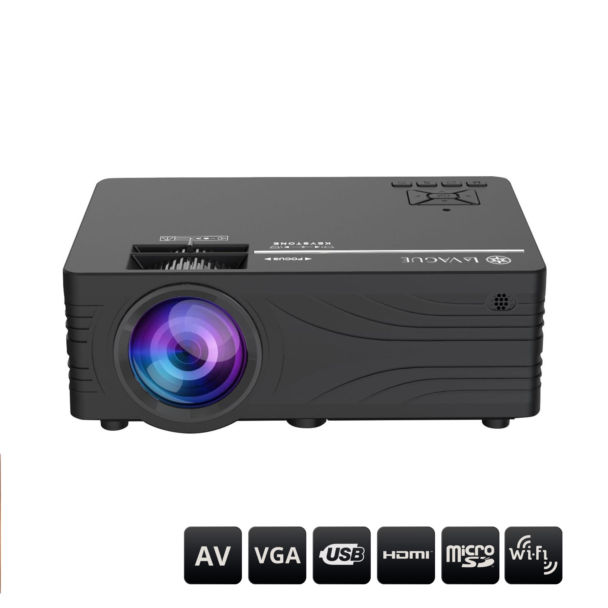 LA VAGUE LED-Beamer »LED-Projektor inkl. LV-STA100FP LV-HD240 Wi-Fi BUNDLE« ( )