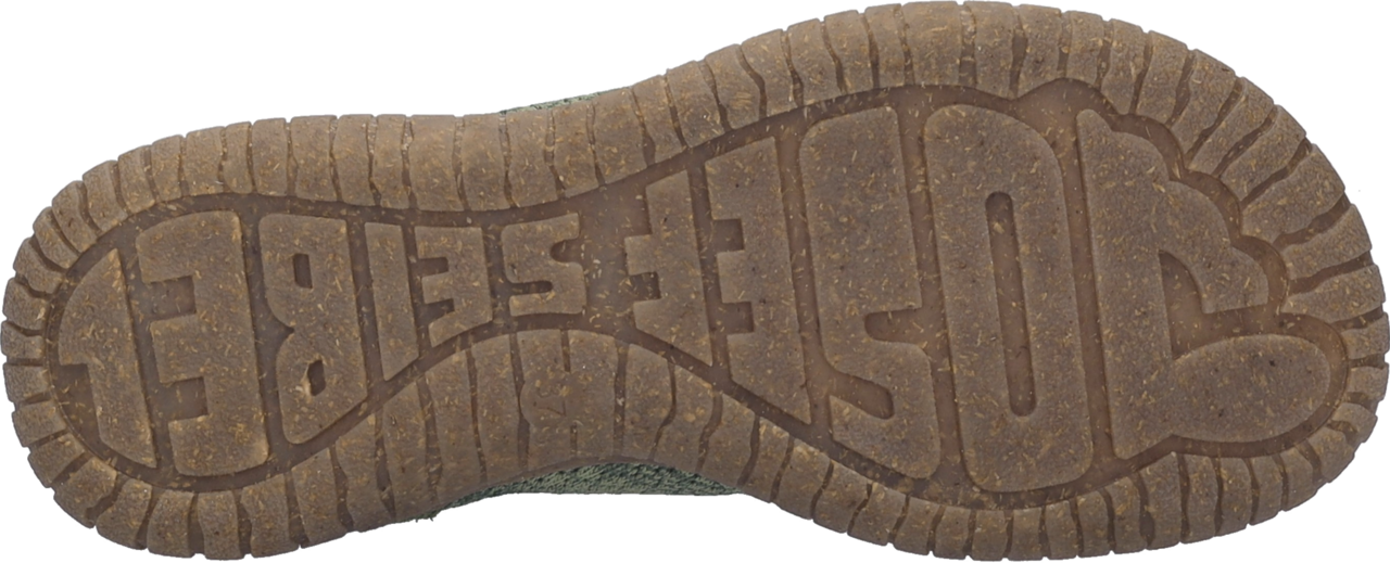 Ballerina JOSEF SEIBEL "Wynona 07", Damen, Gr. 40, grün, Leder, Textil, meliert, Schuhe Ballerina, Komfortschuh, Slipper mit Wechselfußbett, Weite G (=weit) 5