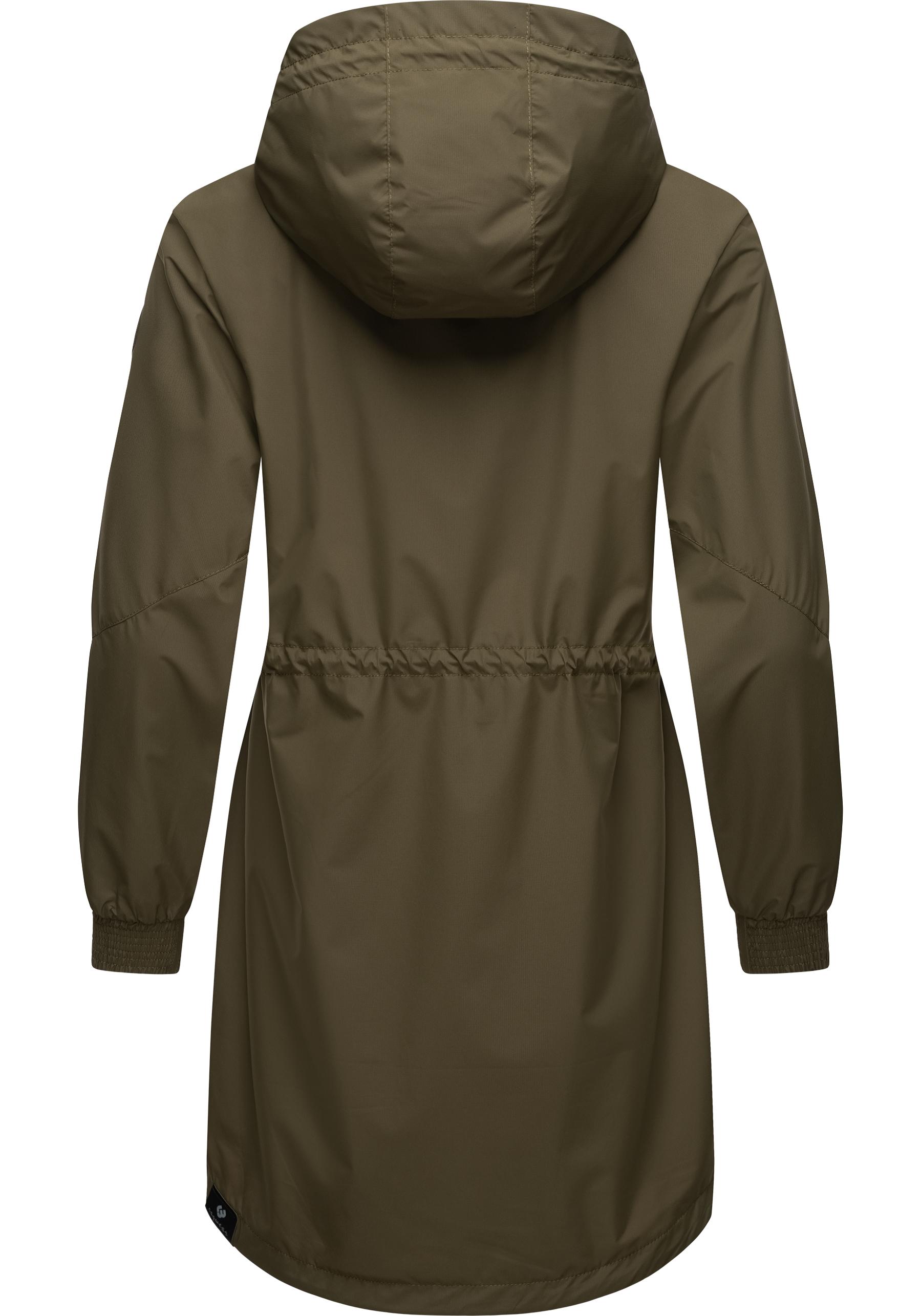 Thumbnail - Ragwear Kurzmantel "Bronja II" Wasserdichter Übergangsmantel mit Mesh-Innenfutter