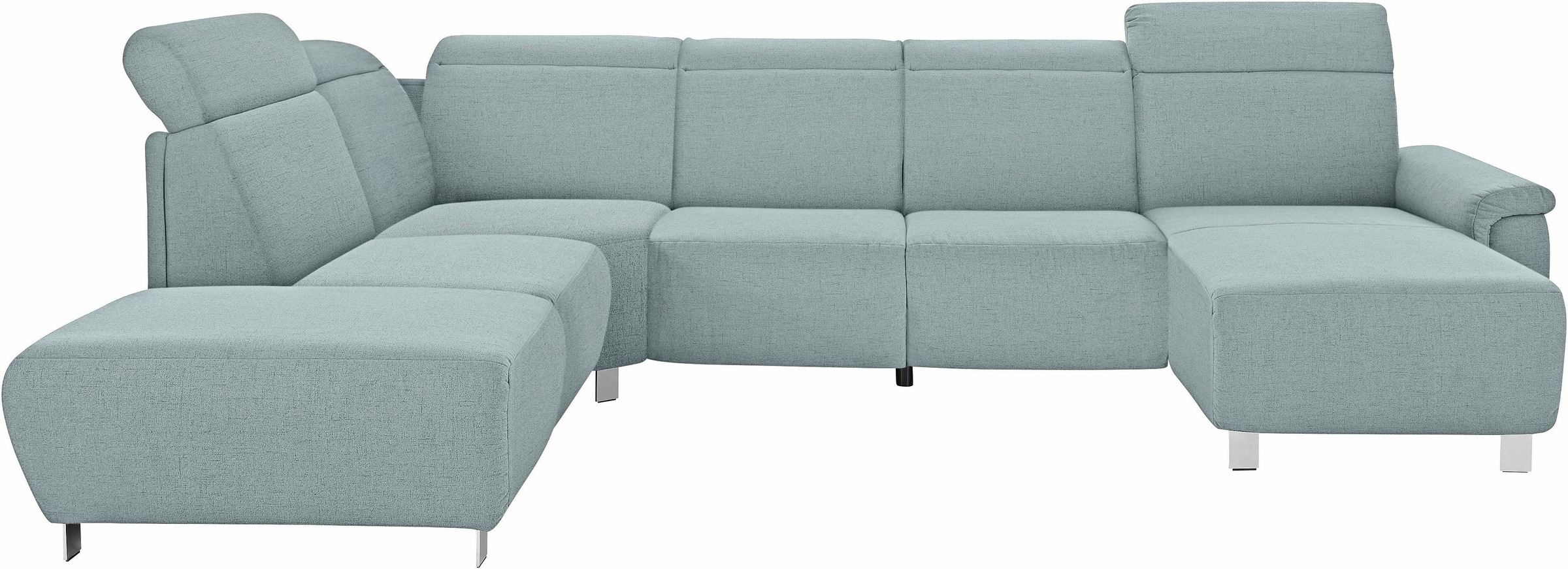 sit&more Wohnlandschaft »Township U-Form«, wahlweise mit elektrischer Wallfree-Funktion