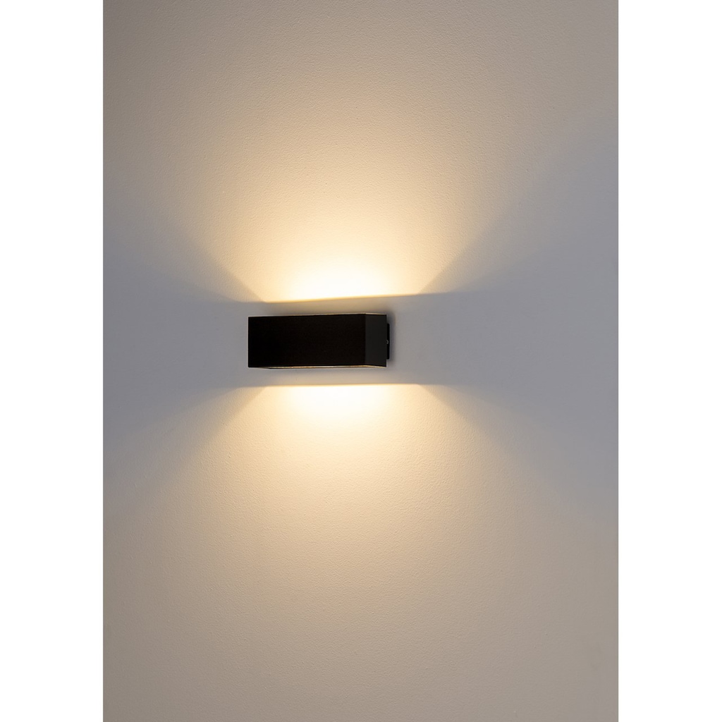 Havit Lighting LED Außen-Wandleuchte »BLOKK«, 1 flammig-flammig