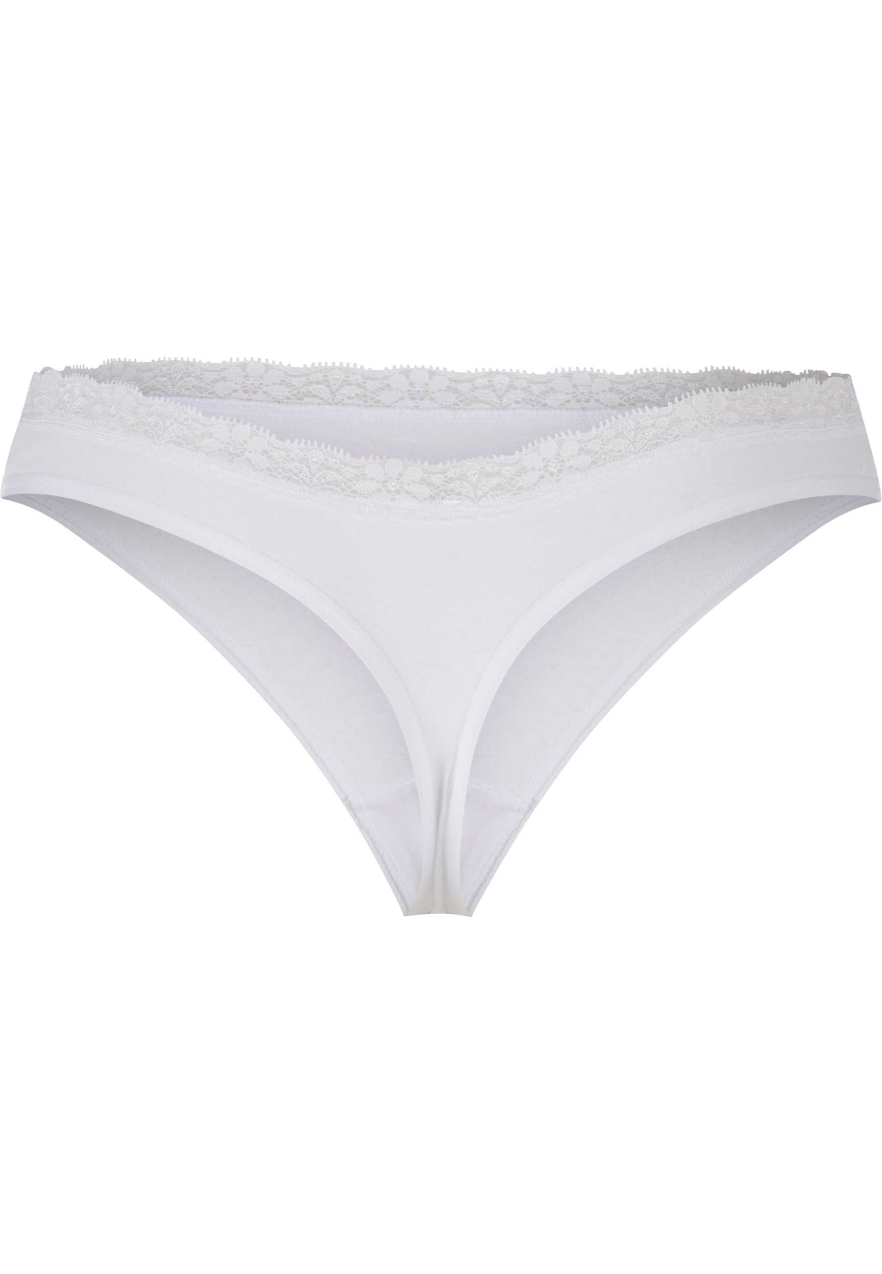 URBAN CLASSICS Panty »Urban Classics Ladies Basic Cotton Tanga Lace 5-Pack«