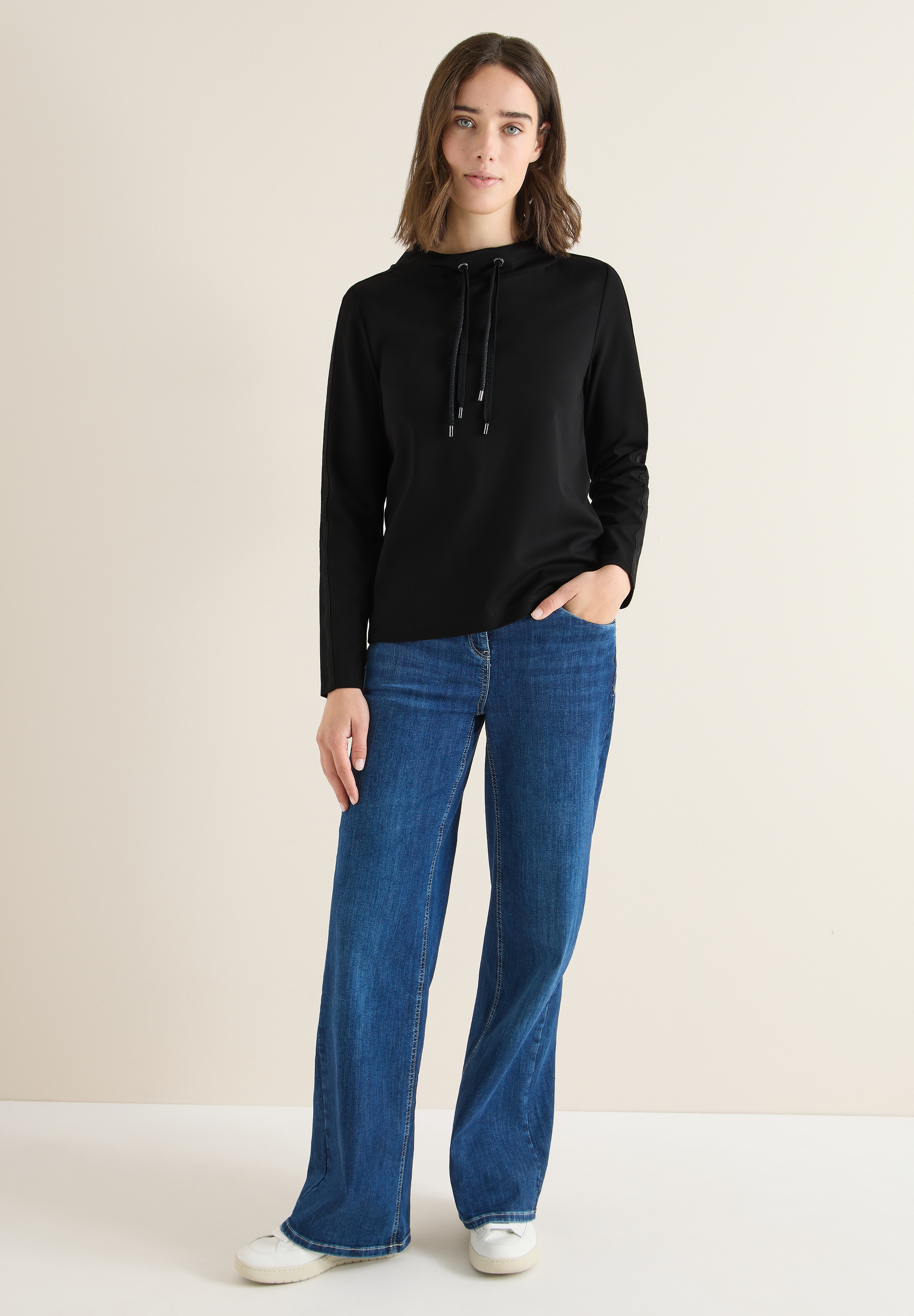 Cecil Sweatshirt , mit Glitzer-Detail
