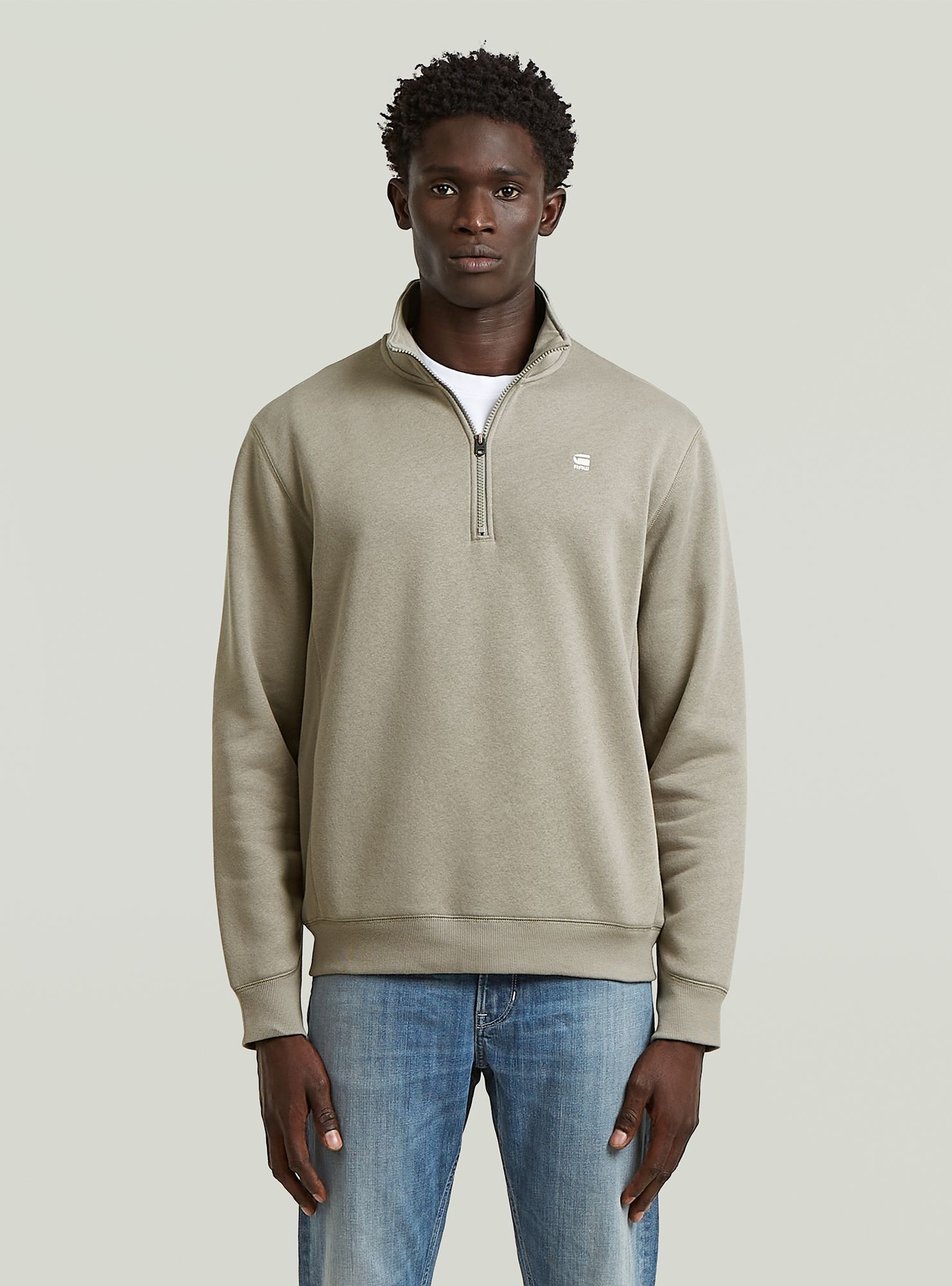 G-STAR "Premium Core Half Zip Sweater"