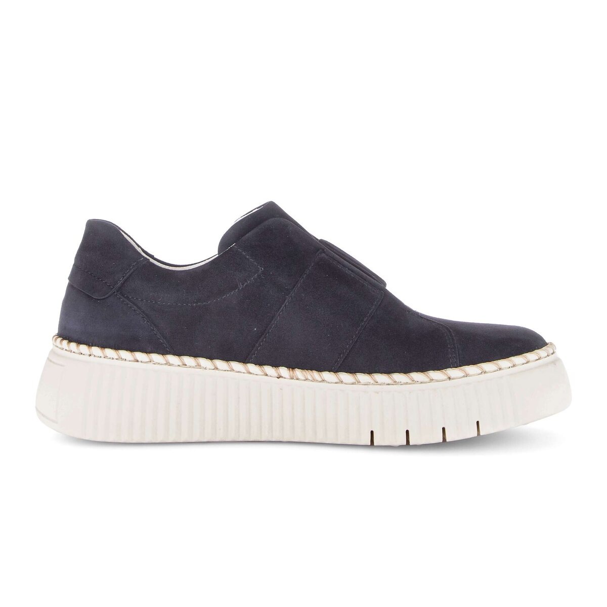 Sneaker GABOR "Sneaker low", Damen, Gr. 39, blau, Schuhe Sneaker 8