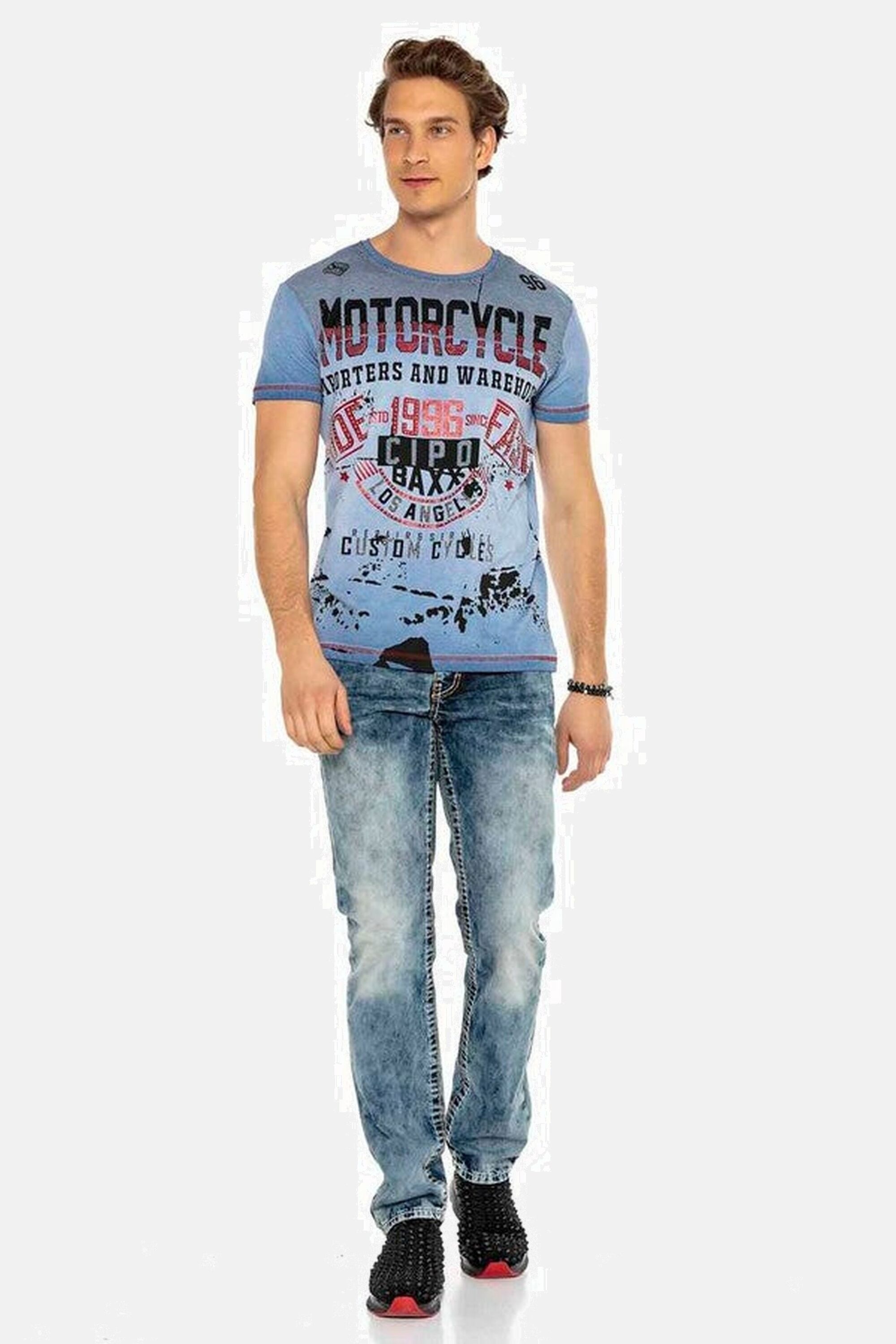 Cipo & Baxx Straight-Jeans »Jeans«, In Straight Fit, CD-148