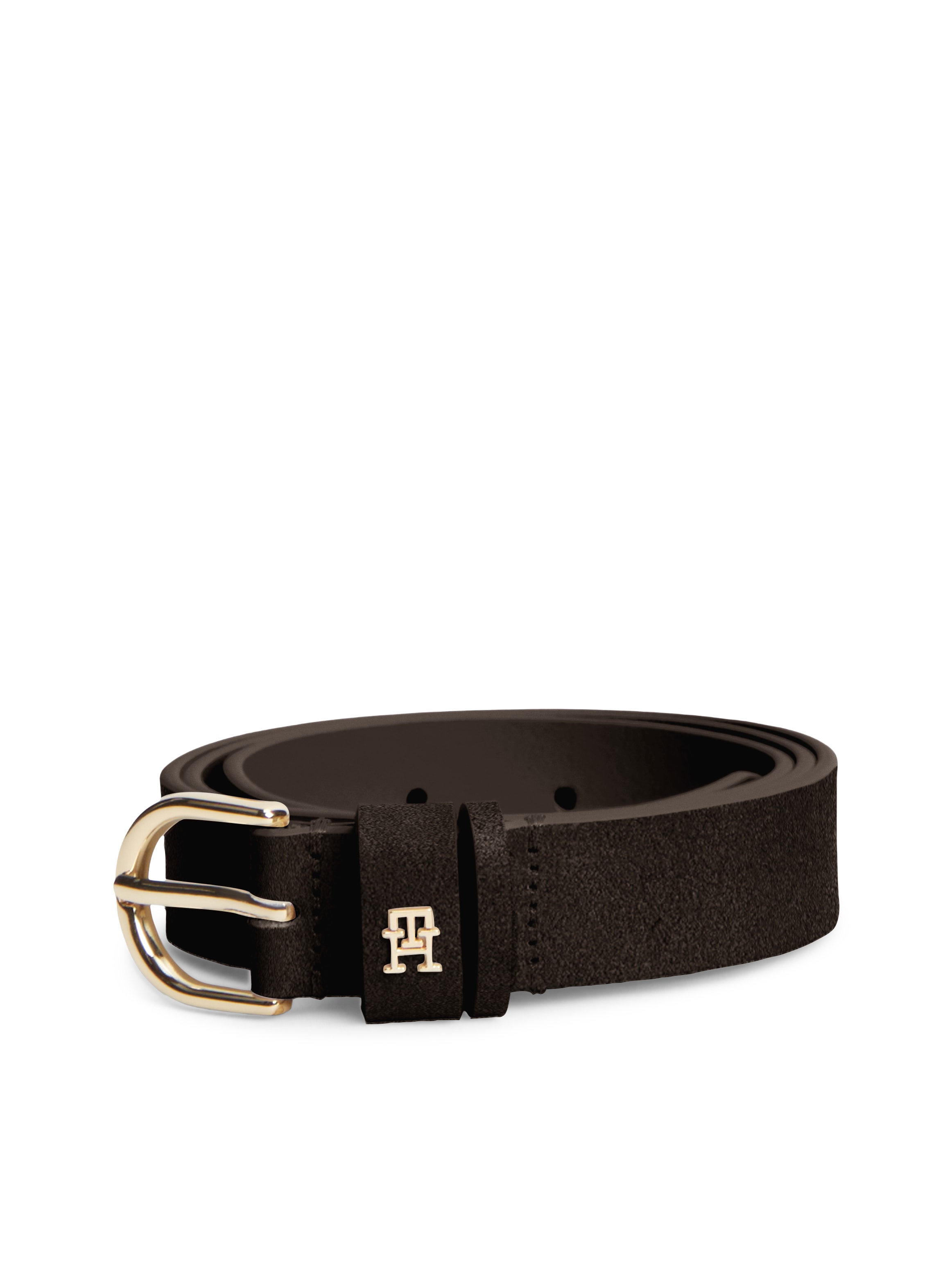 Tommy Hilfiger Ledergürtel "ESSENTIAL EFFORTLESS SUEDE" Regular fit und größenverstellbar