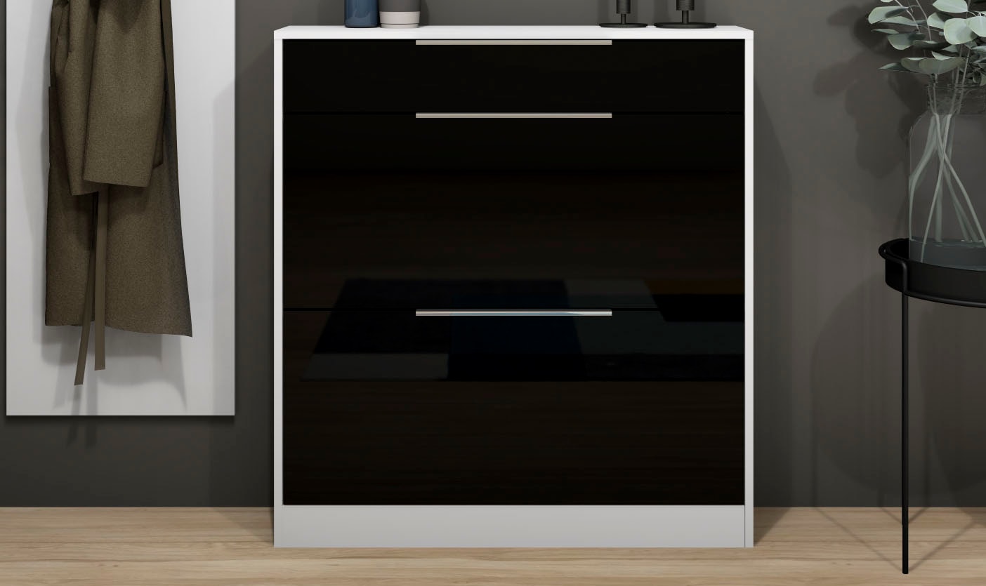 borchardt Möbel Schuhschrank, Stehende Montage, Wandmontage & Glasböden unter Mehr aus der Serie