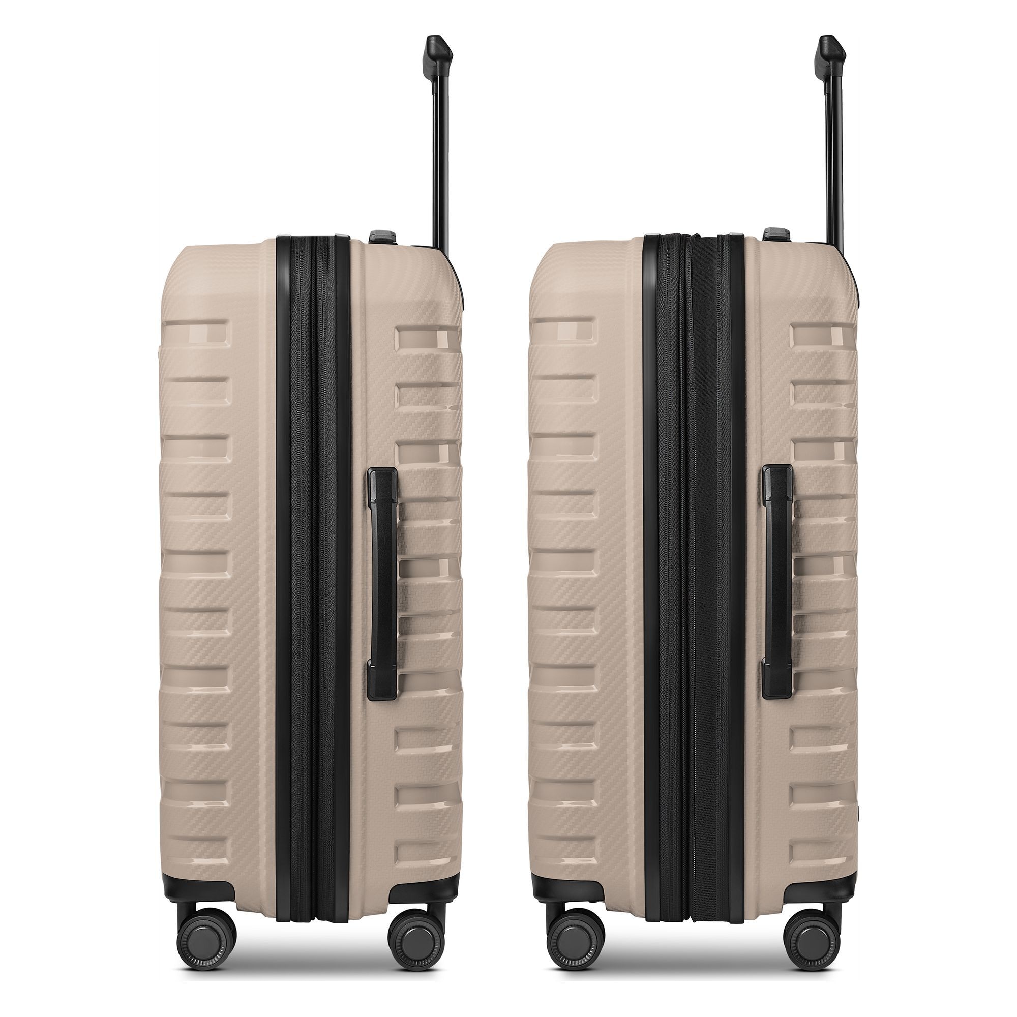 Smartbox Kofferset »Edition 01 4 Rollen Kofferset 3-teilig mit Dehnfalte«
