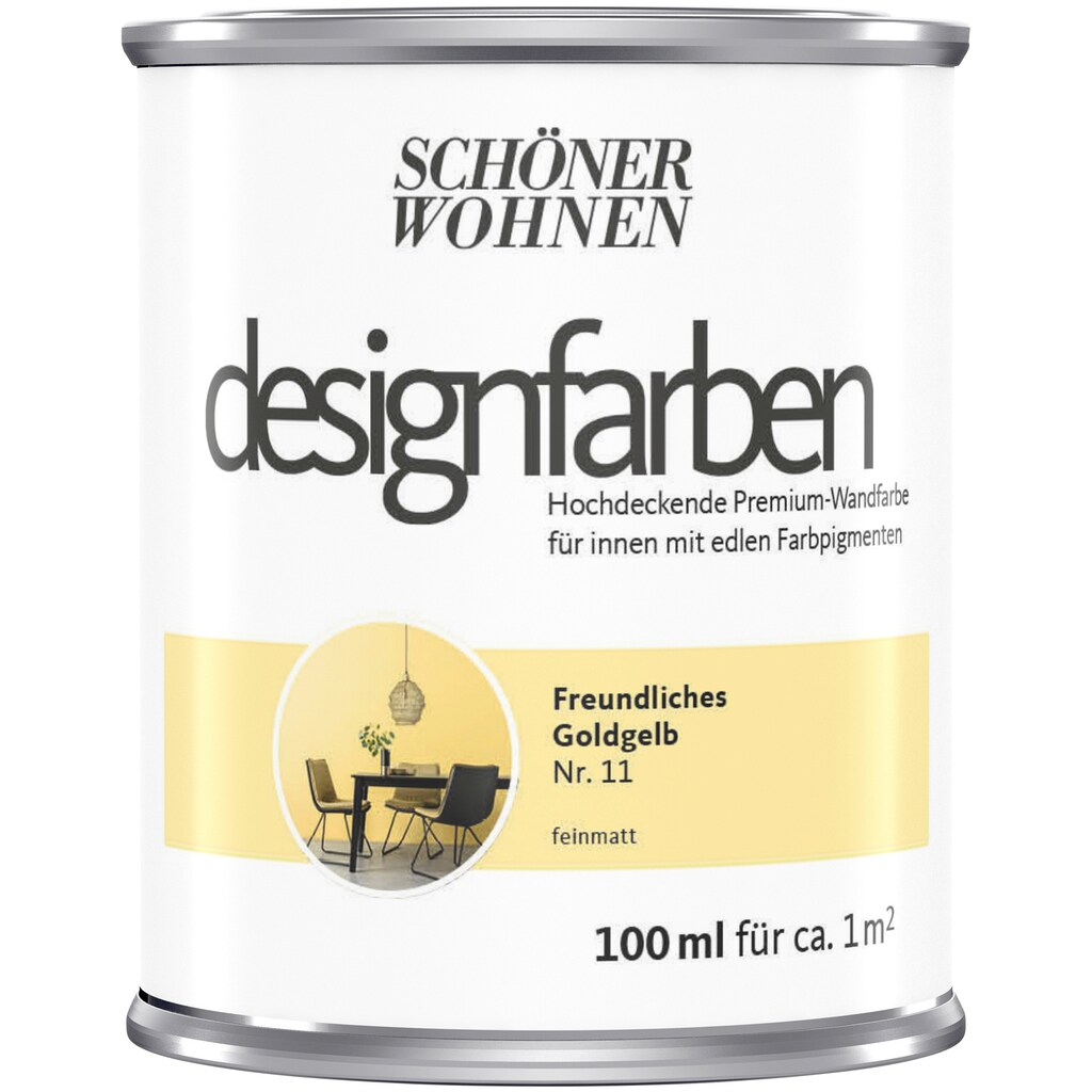 SCHÖNER WOHNEN FARBE Wand- und Deckenfarbe »designfarben«