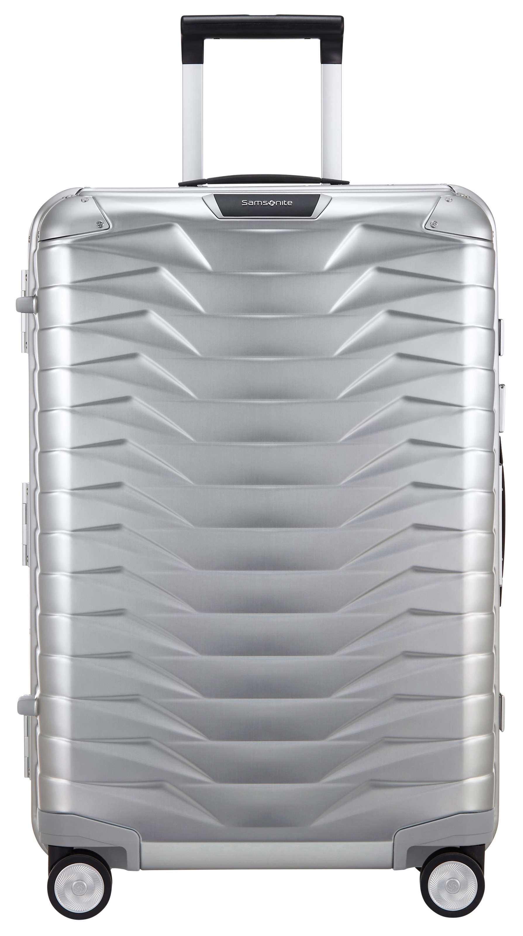 Samsonite Hartschalen-Trolley "Proxis Alu, Verschiedene Größen" 71 L 4 Rollen Hartschalen-Koffer, Reisekoffer, Koffer, Tsa-Zahlenschloss