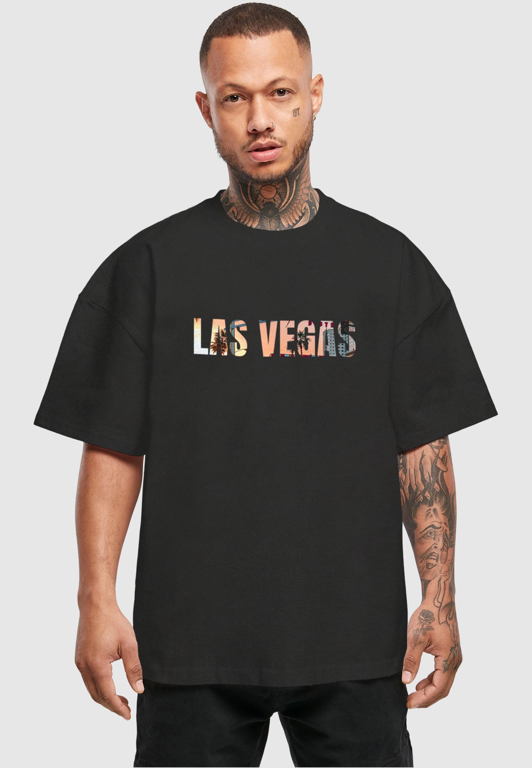 Thumbnail - Merchcode T-Shirt "Merchcode Herren Las Vegas X Ultra Heavy Cotton Box T-Shirt", (1 tlg.)