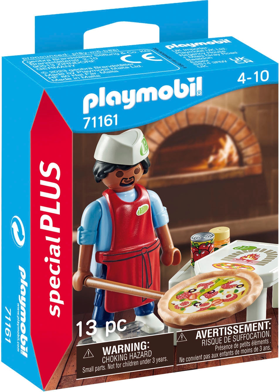 Playmobil® Konstruktions-Spielset »Pizzabäcker (71161), Special Plus«, Made in Europe