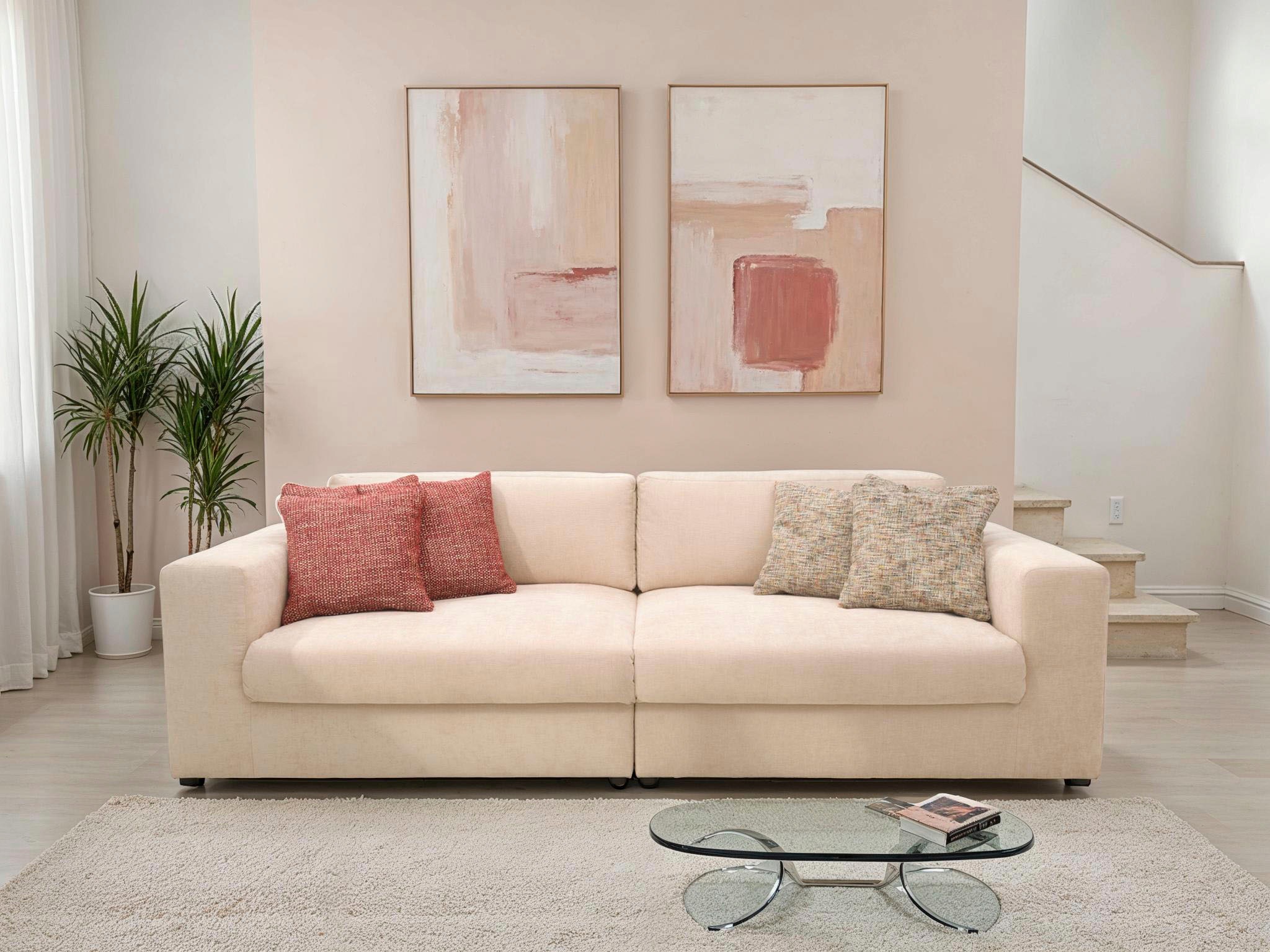 DOMO collection Big-Sofa »800 025«, (2 St.)