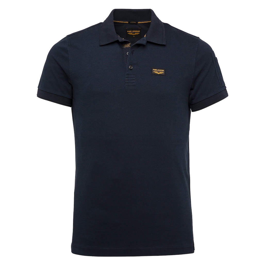 PME LEGEND Poloshirt, mit Logostickerei