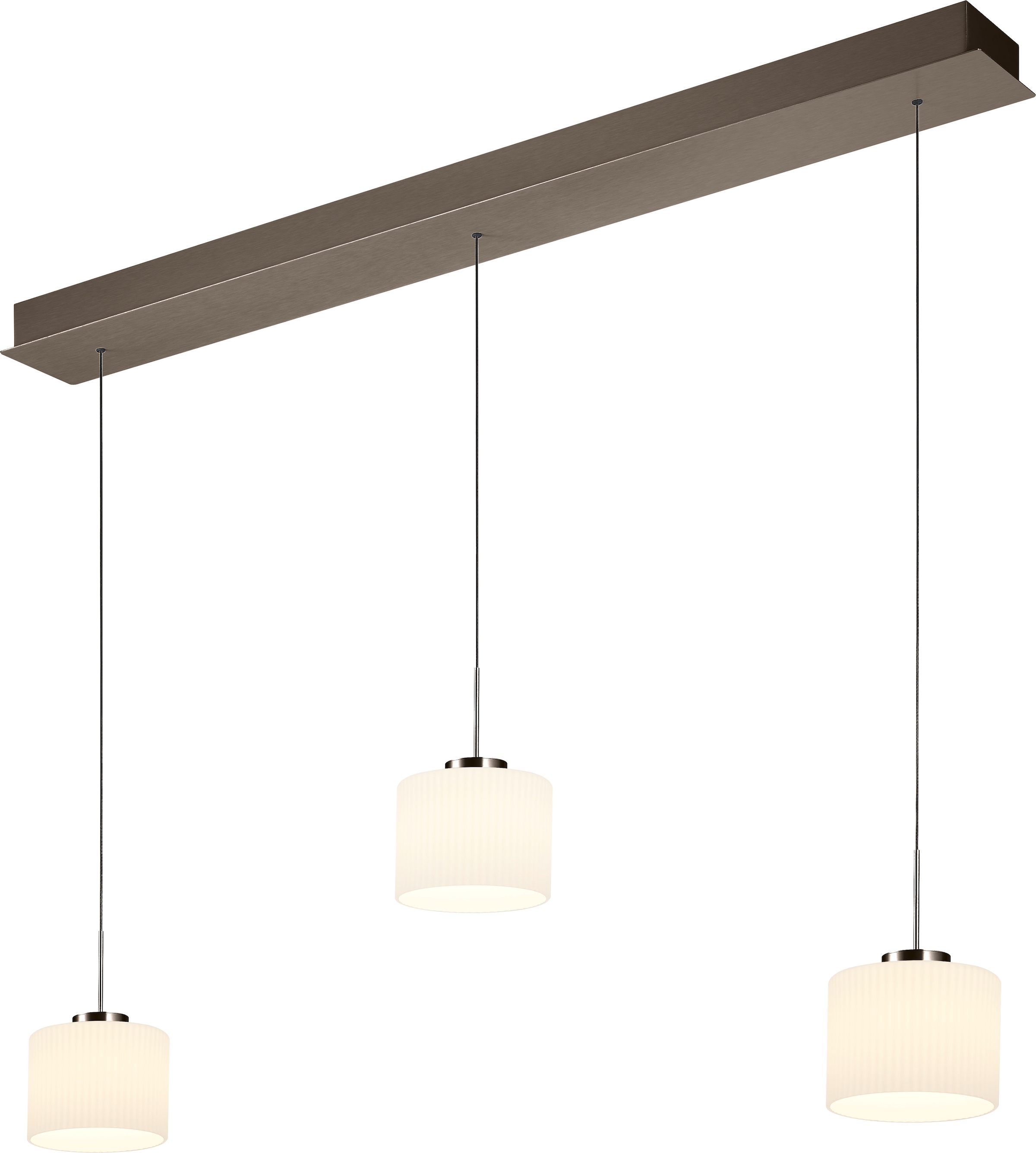 HELL höllisch gutes Licht LED Pendelleuchte »ELLI« LED-Modul 1 Stk. Warmweiß B-Link Fernbedienung,  Stufenlos höhenverstellbar