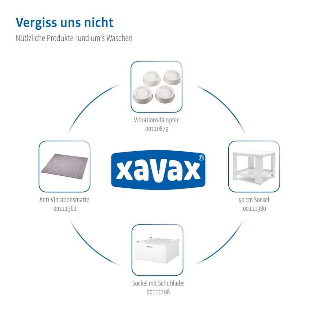 Xavax Unterbausockel »Sockel Untergestell 60 x 60 x 40cm Waschmaschine Trockner«