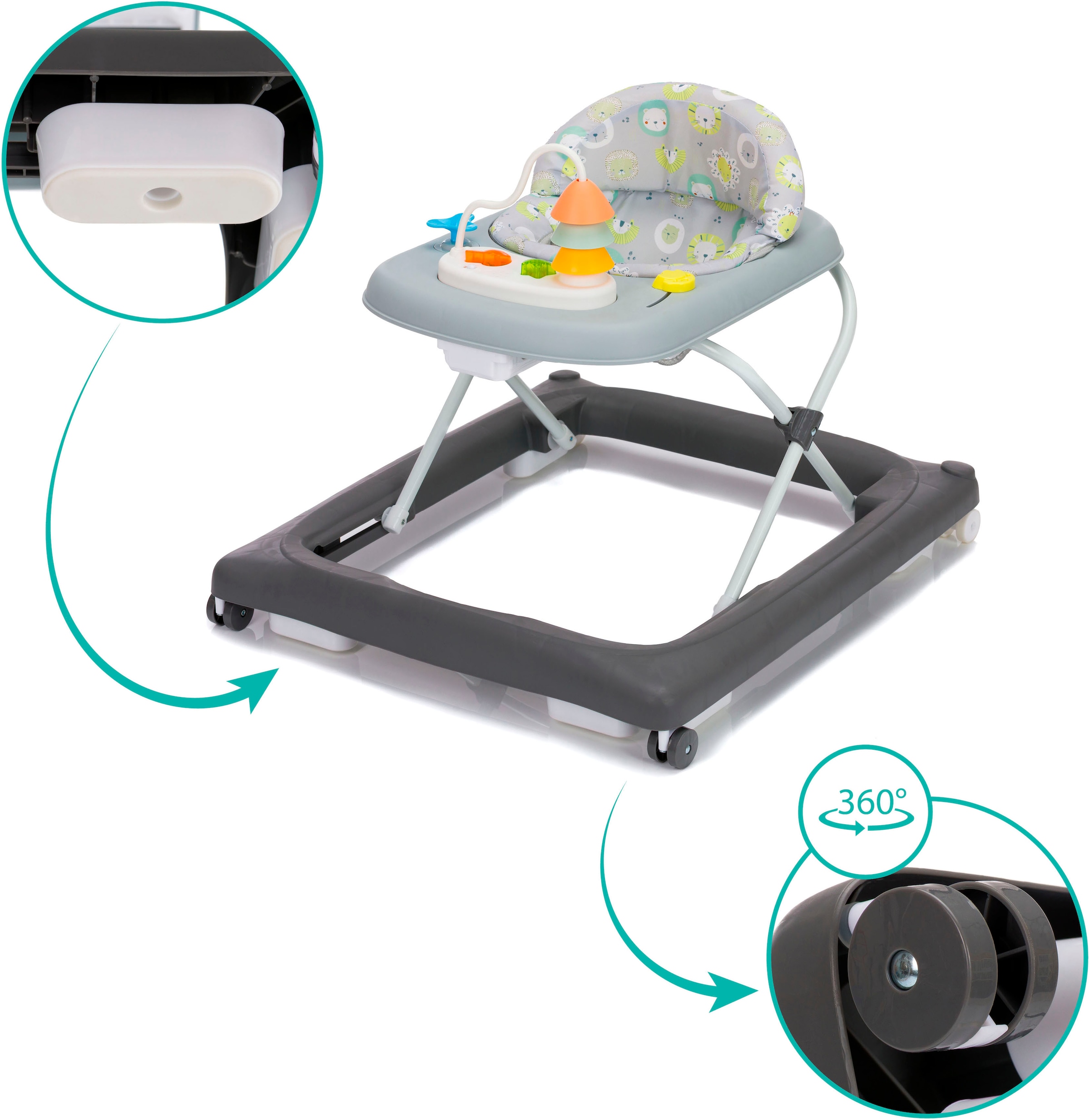 Fillikid Lauflernhilfe »Emil« mit Sicherheitsstoppern