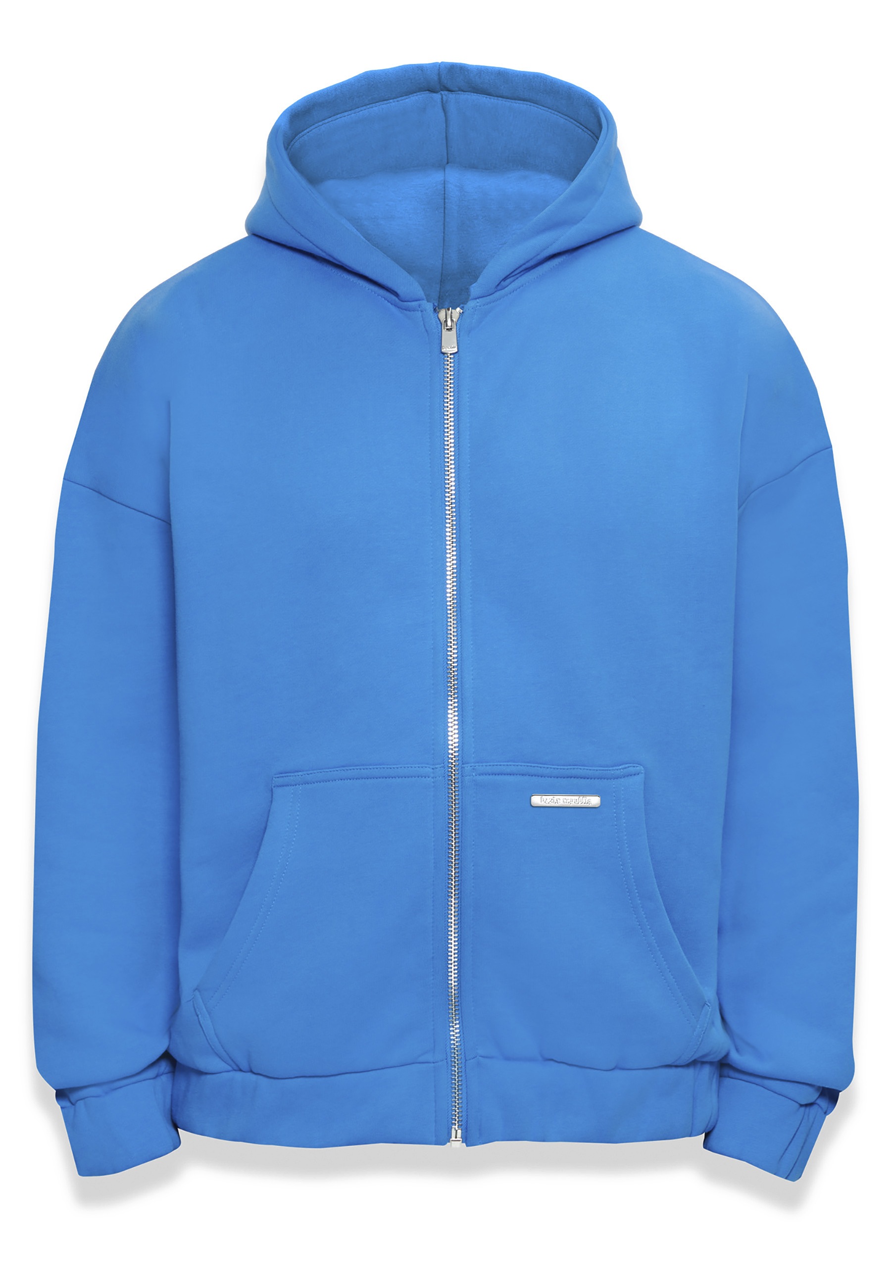 Dropsize Sweatjacke "Dropsize Herren Bazix Republiq Super Heavy Blank Zip-Hoodie"