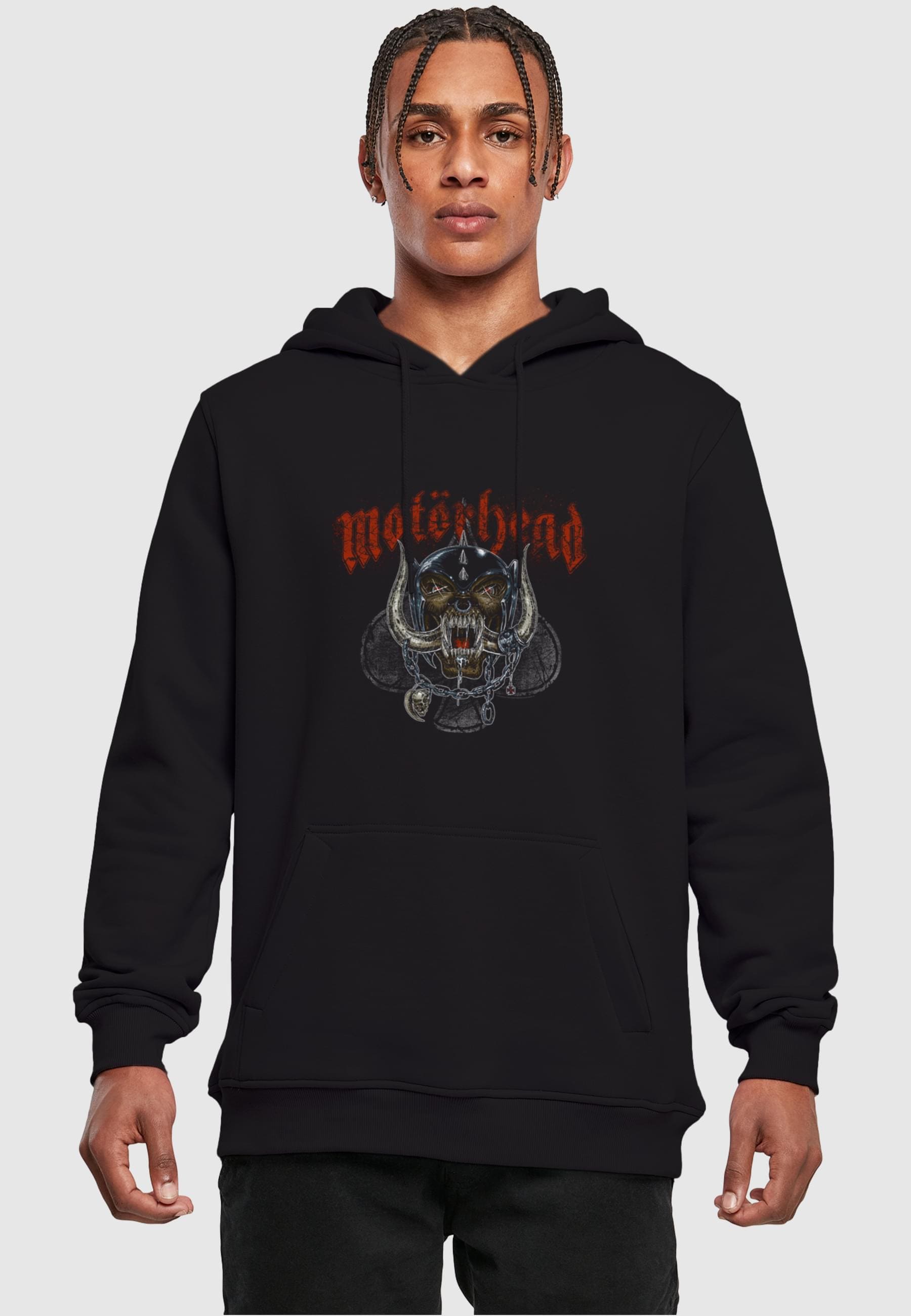 Merchcode Kapuzensweatshirt »Merchcode Herren Motorhead - Colour Etched Dog Heavy Hoody«, (1 tlg.)