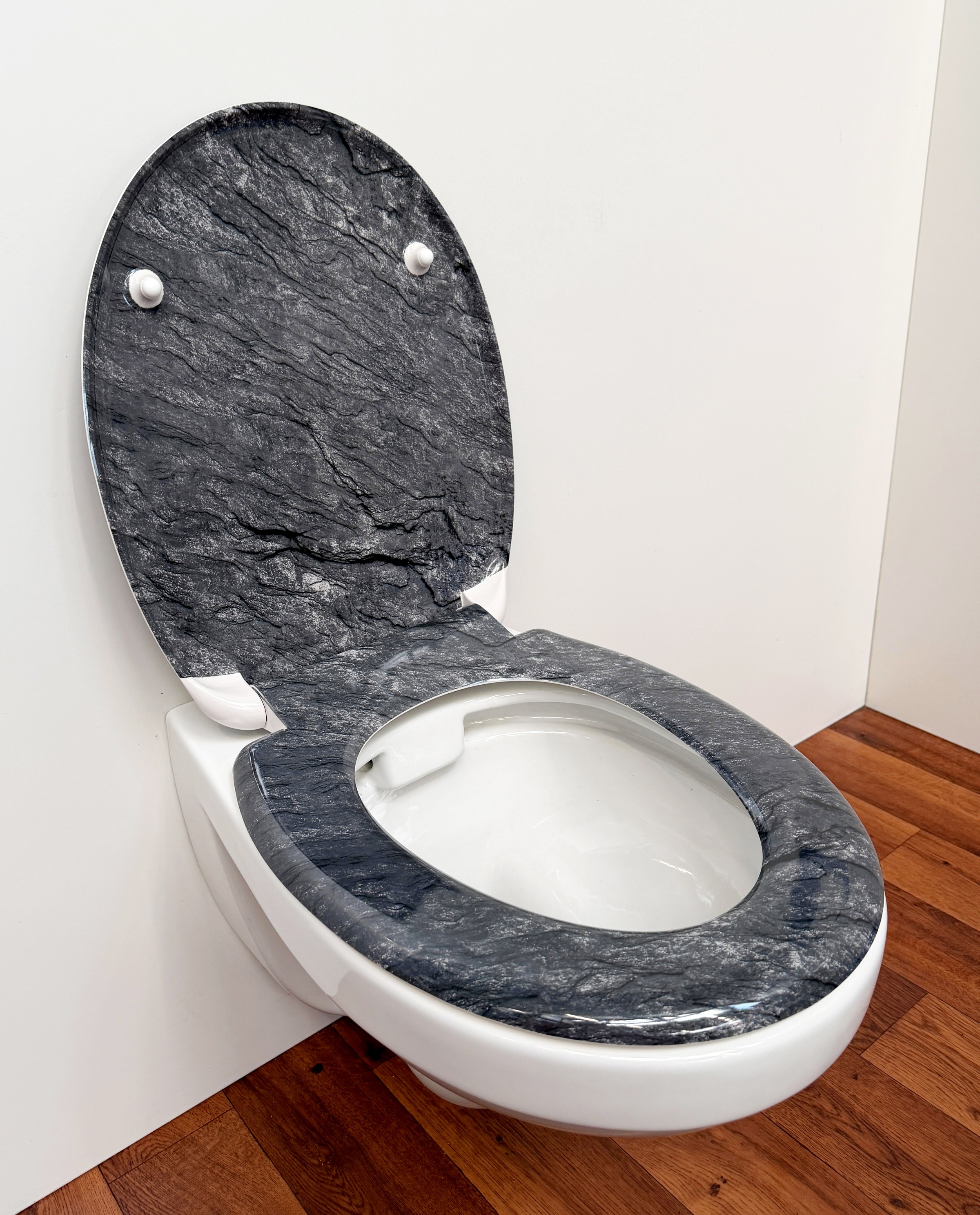 welltime WC-Sitz »Classic Decor« Kratzfester Duroplast Klo-Sitz mit Absenkautomatik & Schnellverschluss